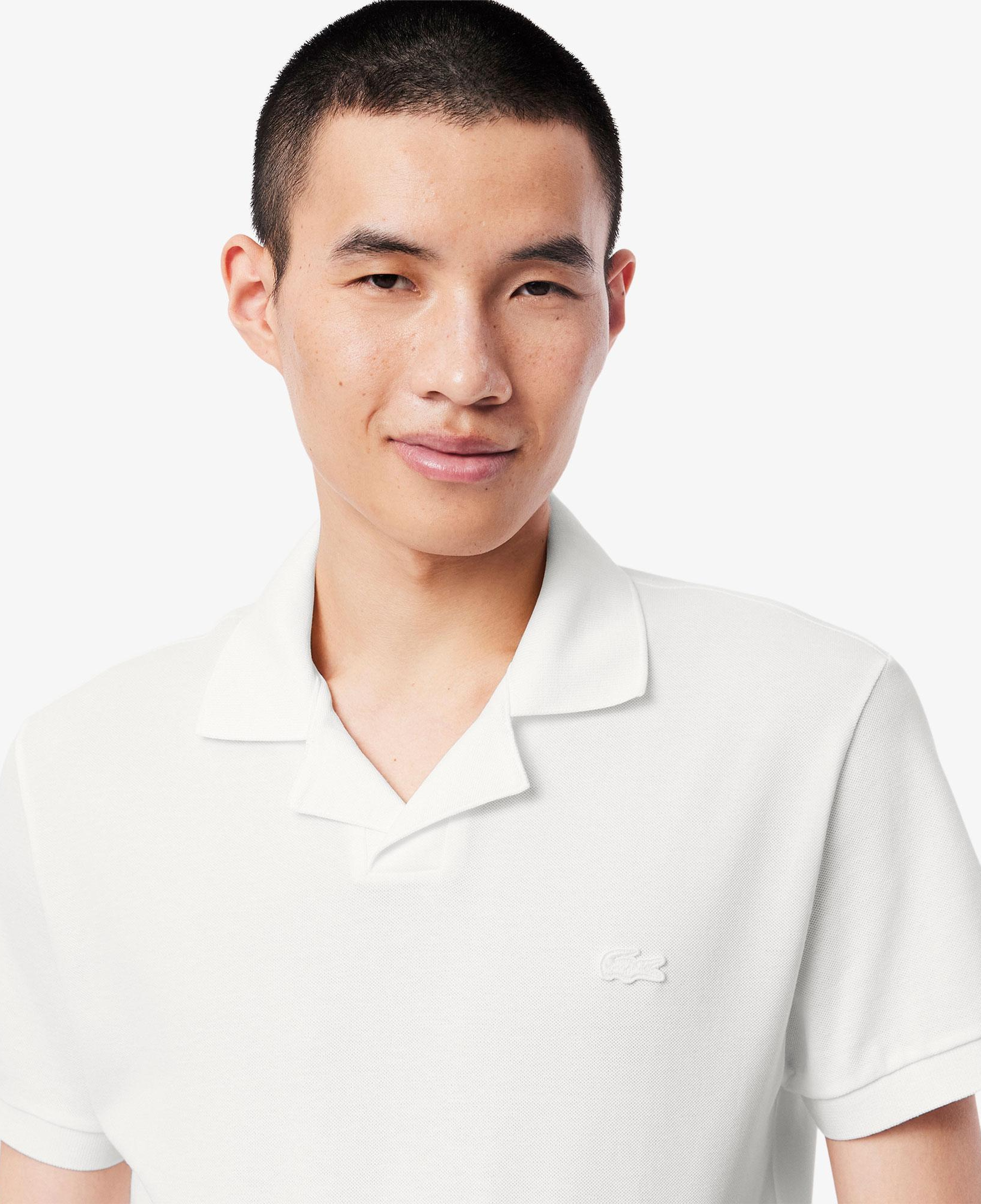 Erkek Classic Fit Beyaz Paris Polo