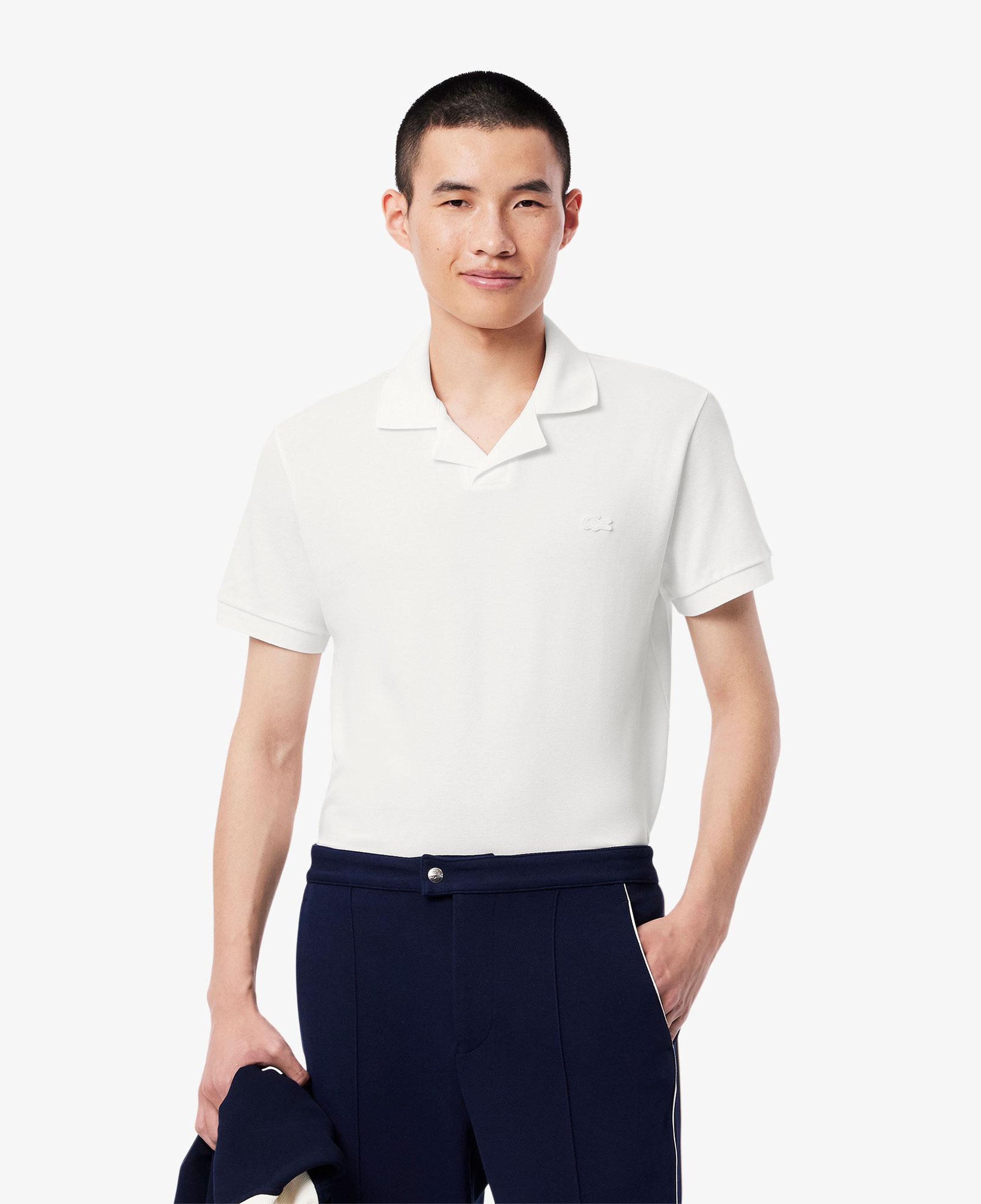 Erkek Classic Fit Beyaz Paris Polo
