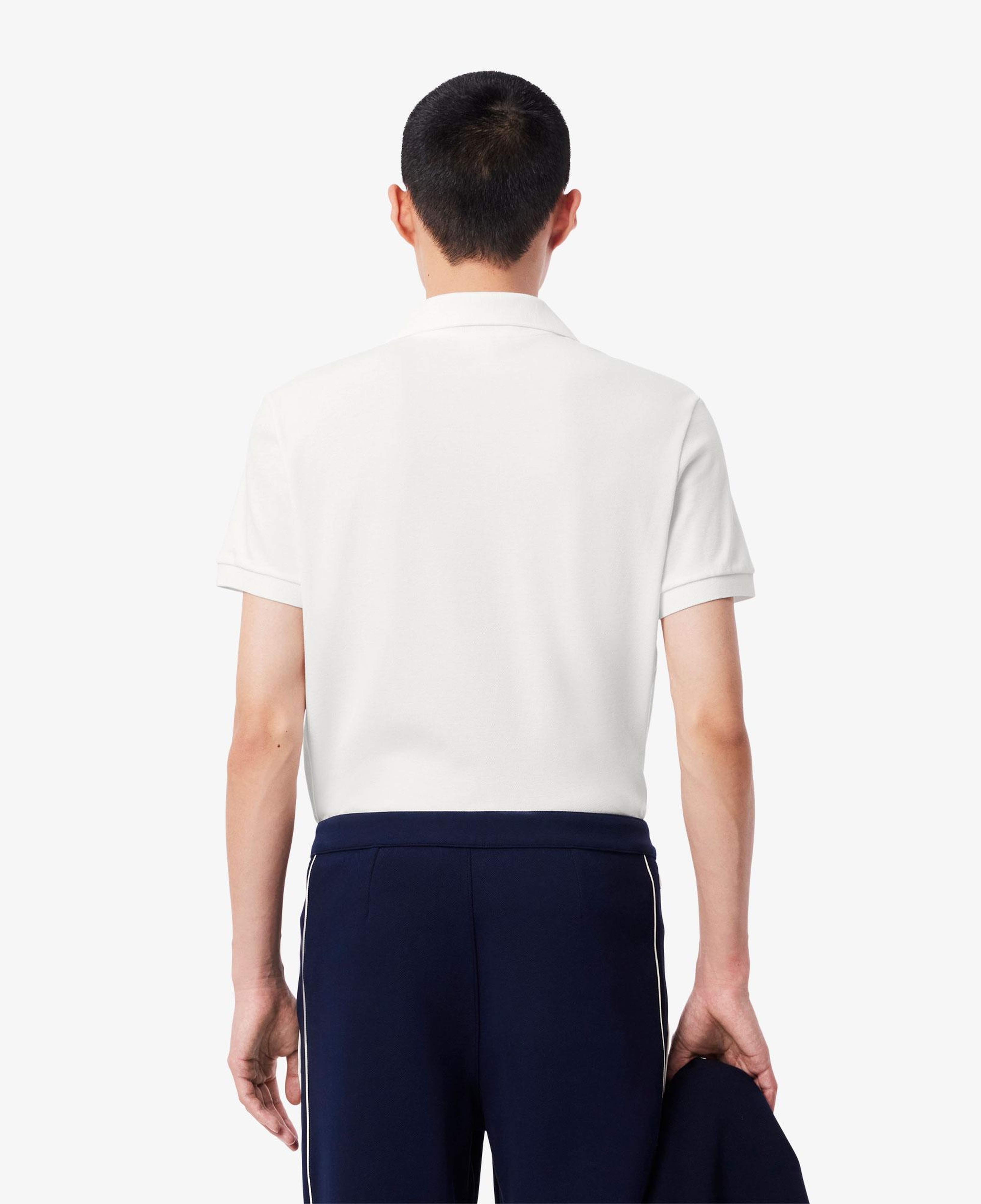 Erkek Classic Fit Beyaz Paris Polo