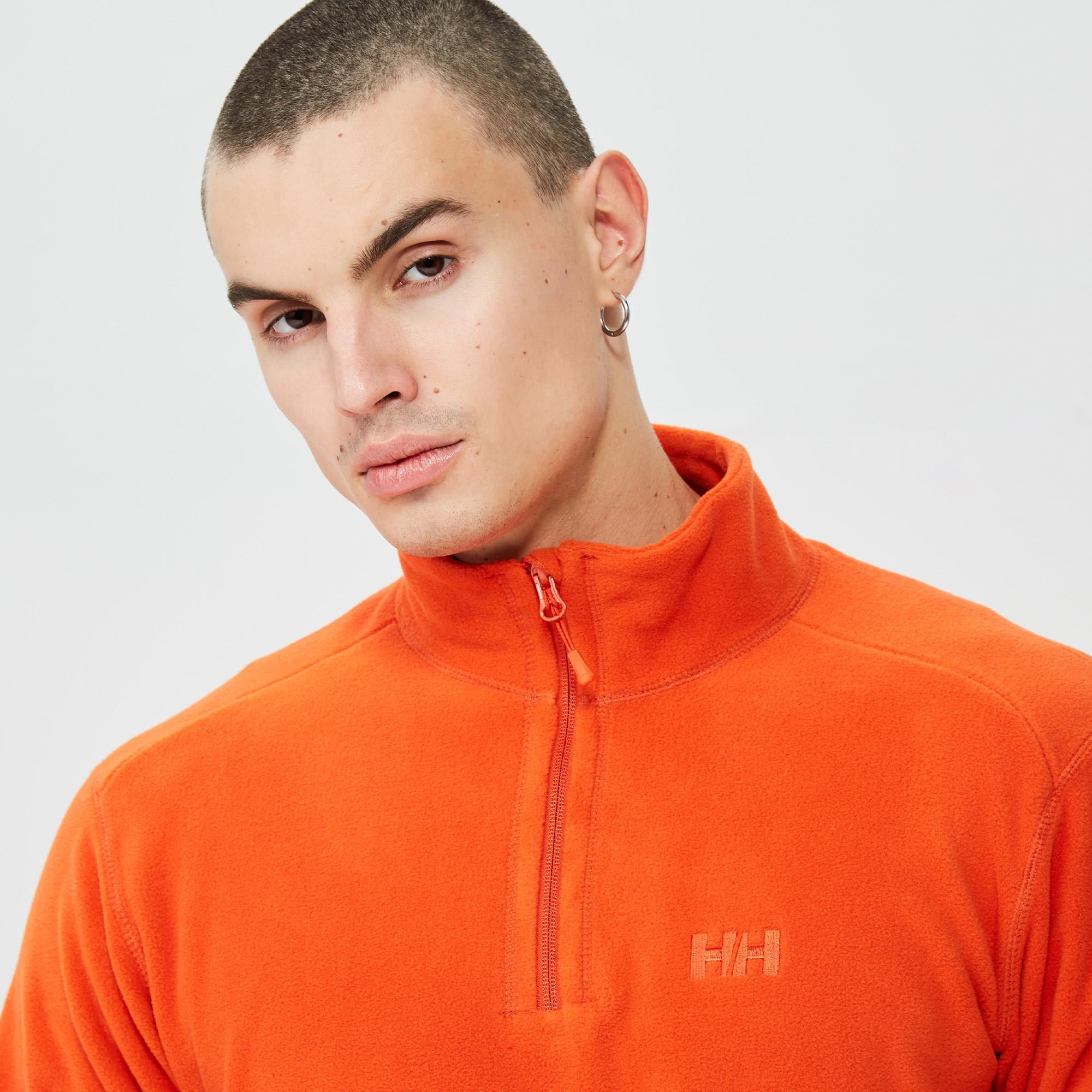 Helly Hansen Mount Fleece Erkek Turuncu Outdoor Polar