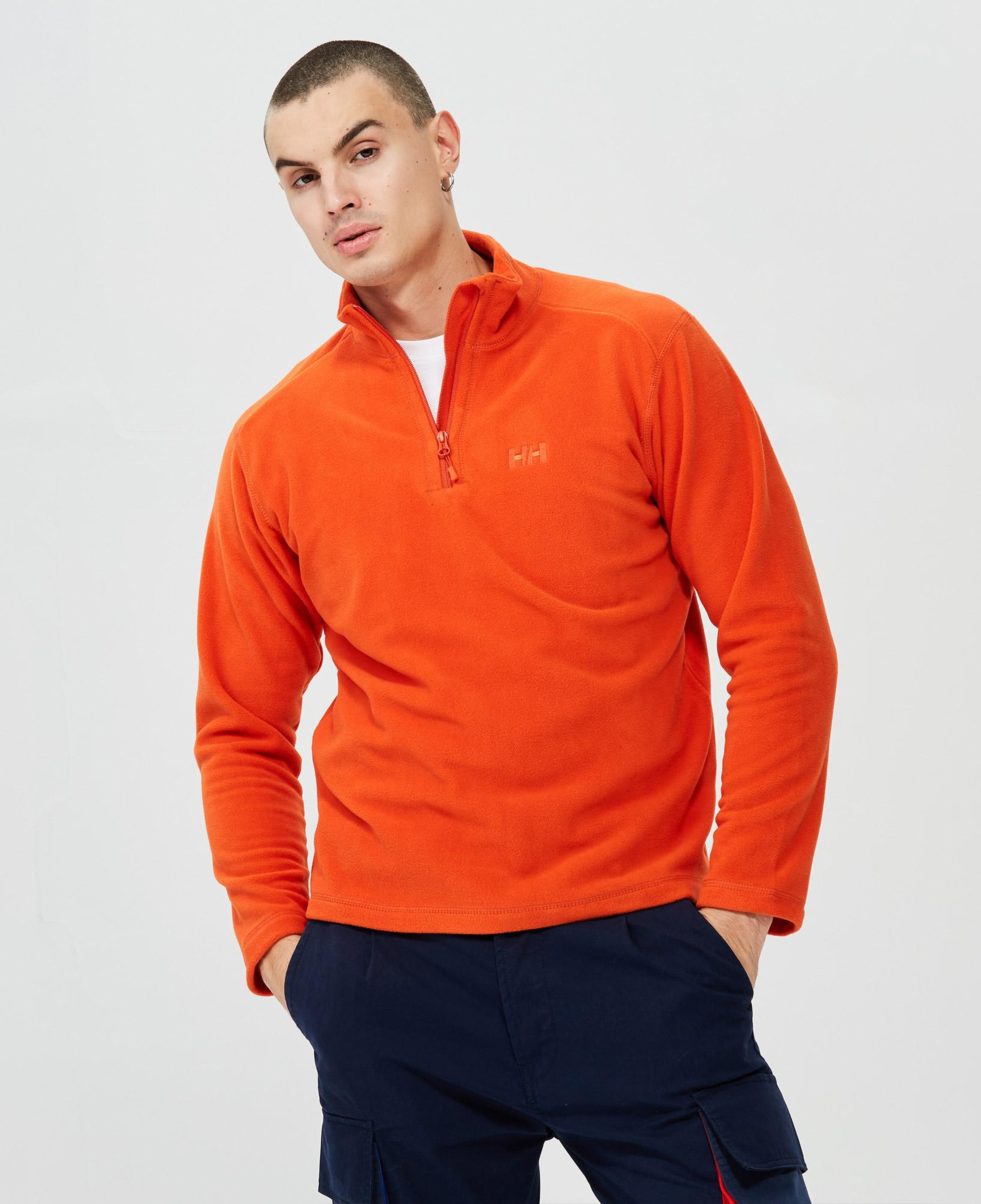 Helly Hansen Mount Fleece Erkek Turuncu Outdoor Polar