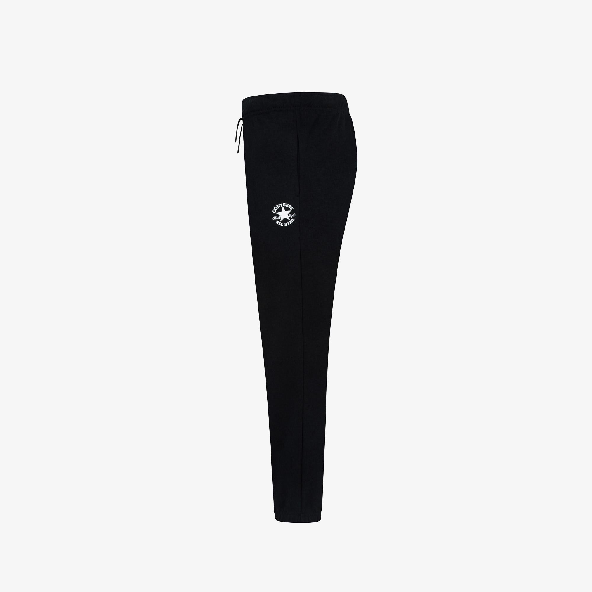 Converse Lastikli Paça Çocuk Siyah Eşofman Altı