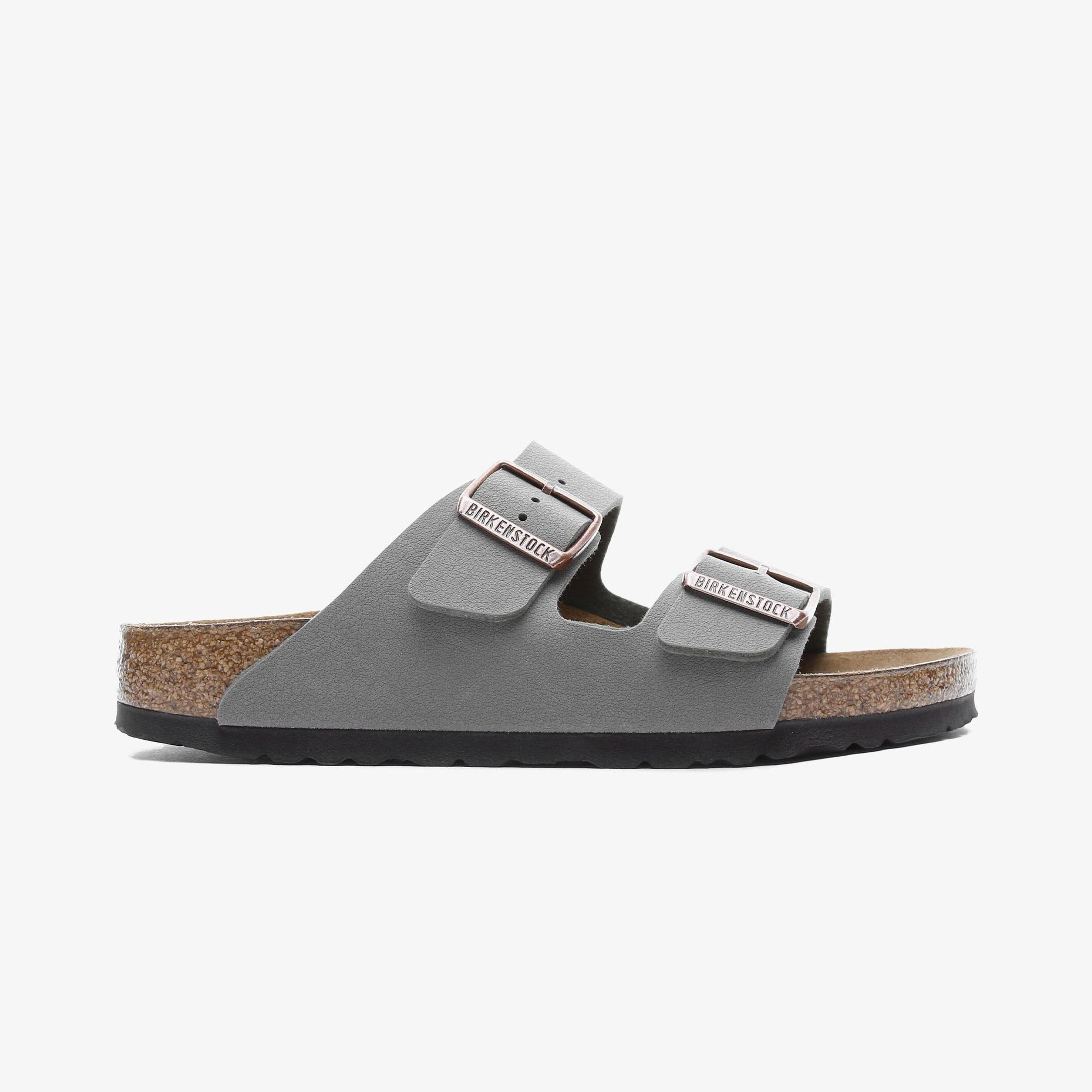 Birkenstock Arizona Bf Nu Kadın Gri Terlik