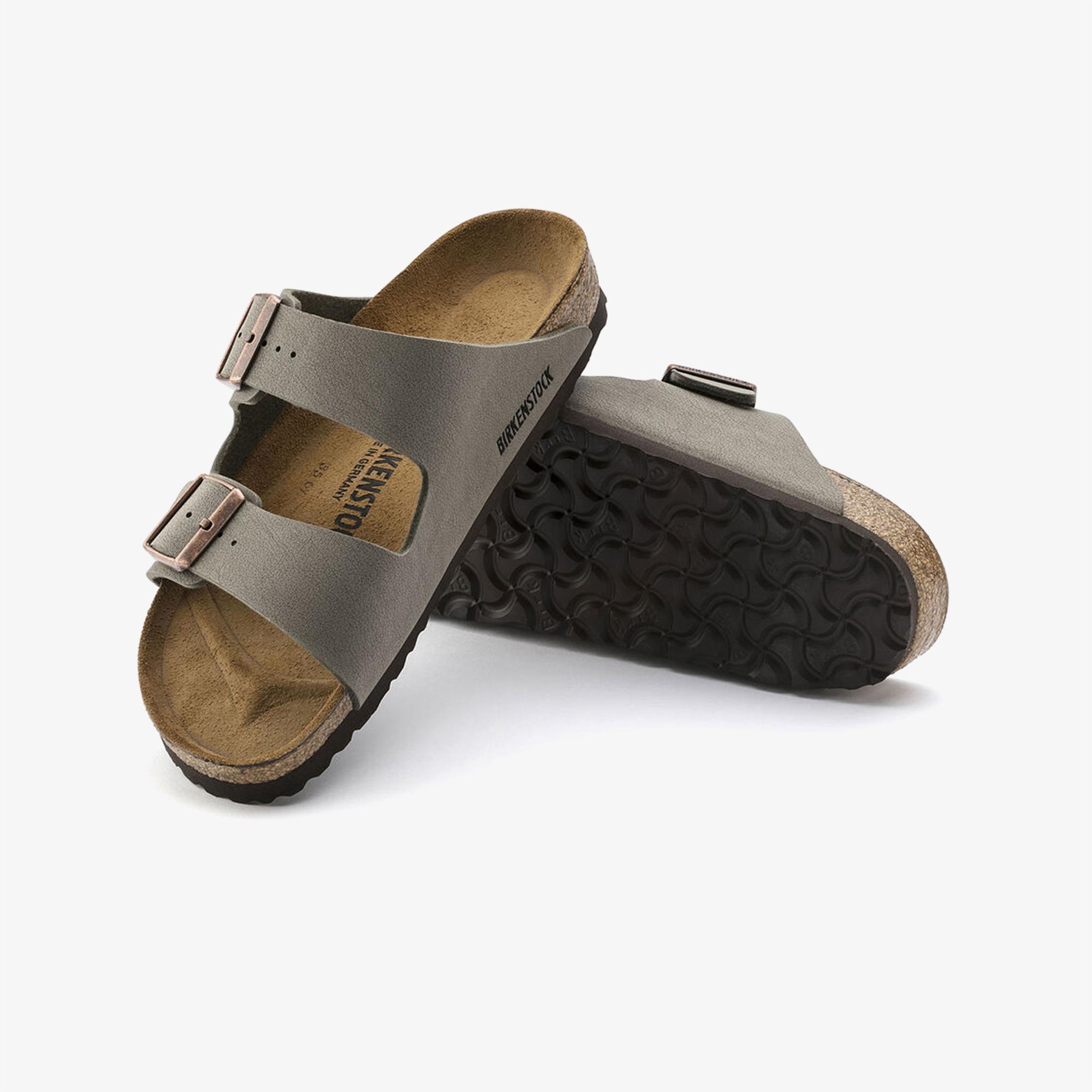 Birkenstock Arizona Bf Nu Kadın Gri Terlik