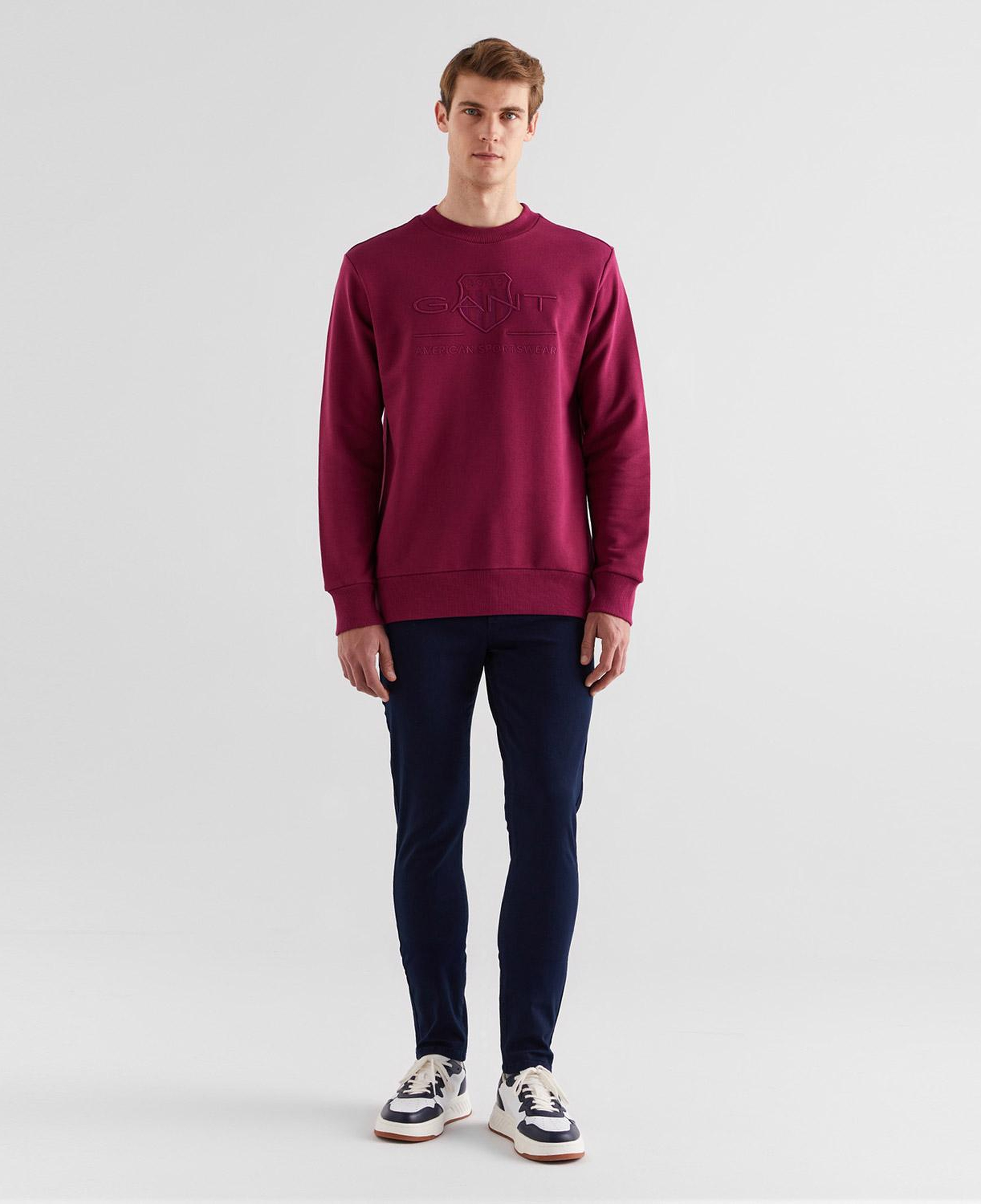 GANT Erkek Lacivert Slim Fit Pantolon