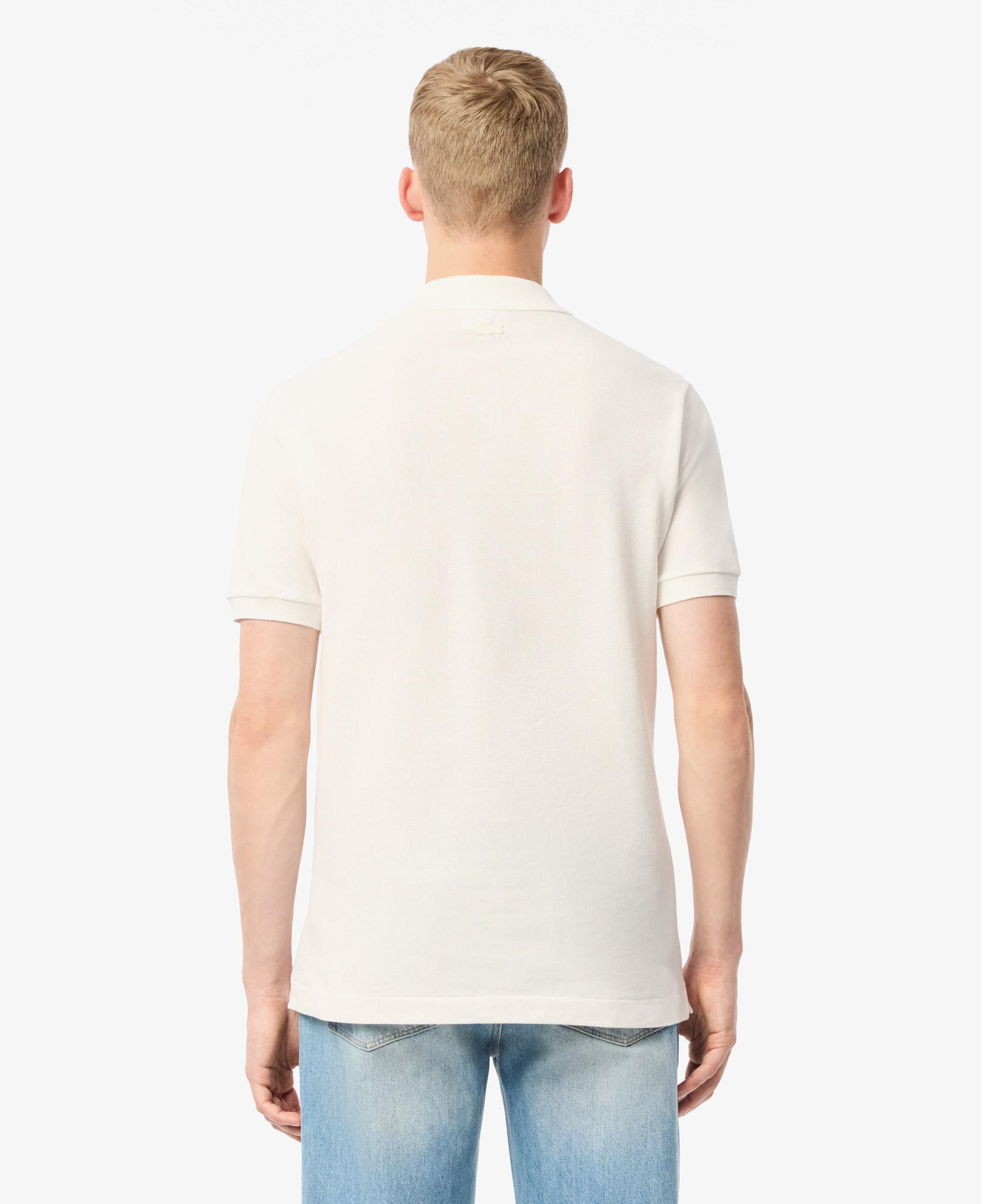 Erkek Classic Fit Beyaz Polo
