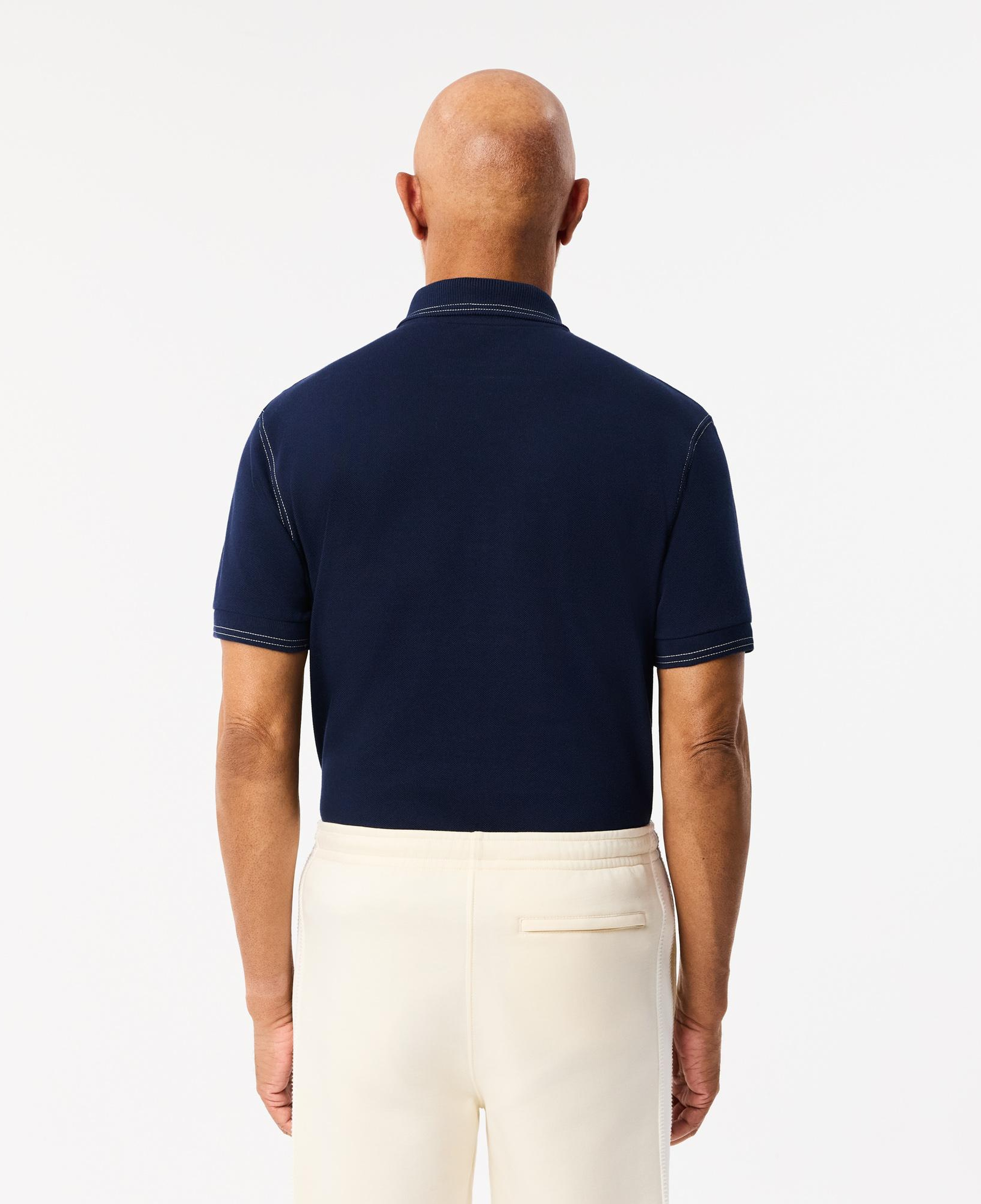 Erkek Classic Fit Organik Pamuk Lacivert Polo
