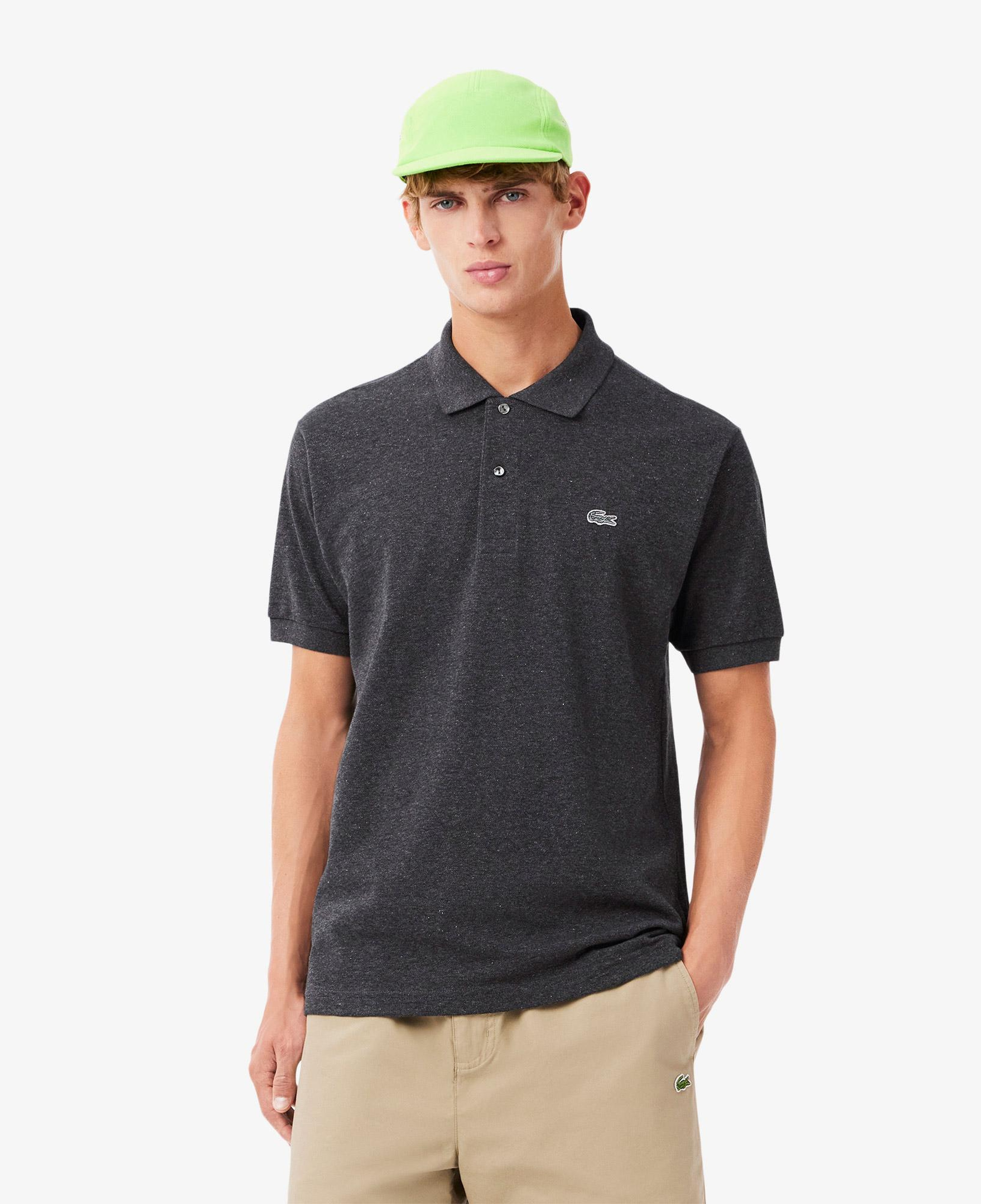 Erkek Classic Fit Gri Polo