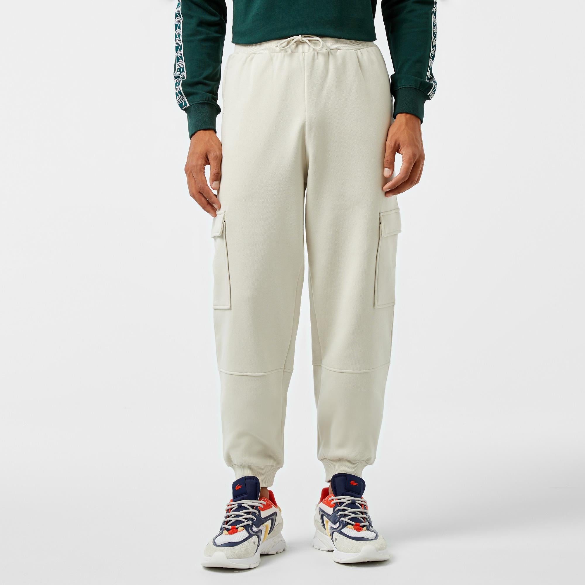 Lacoste Classic Erkek Krem Eşofman Altı