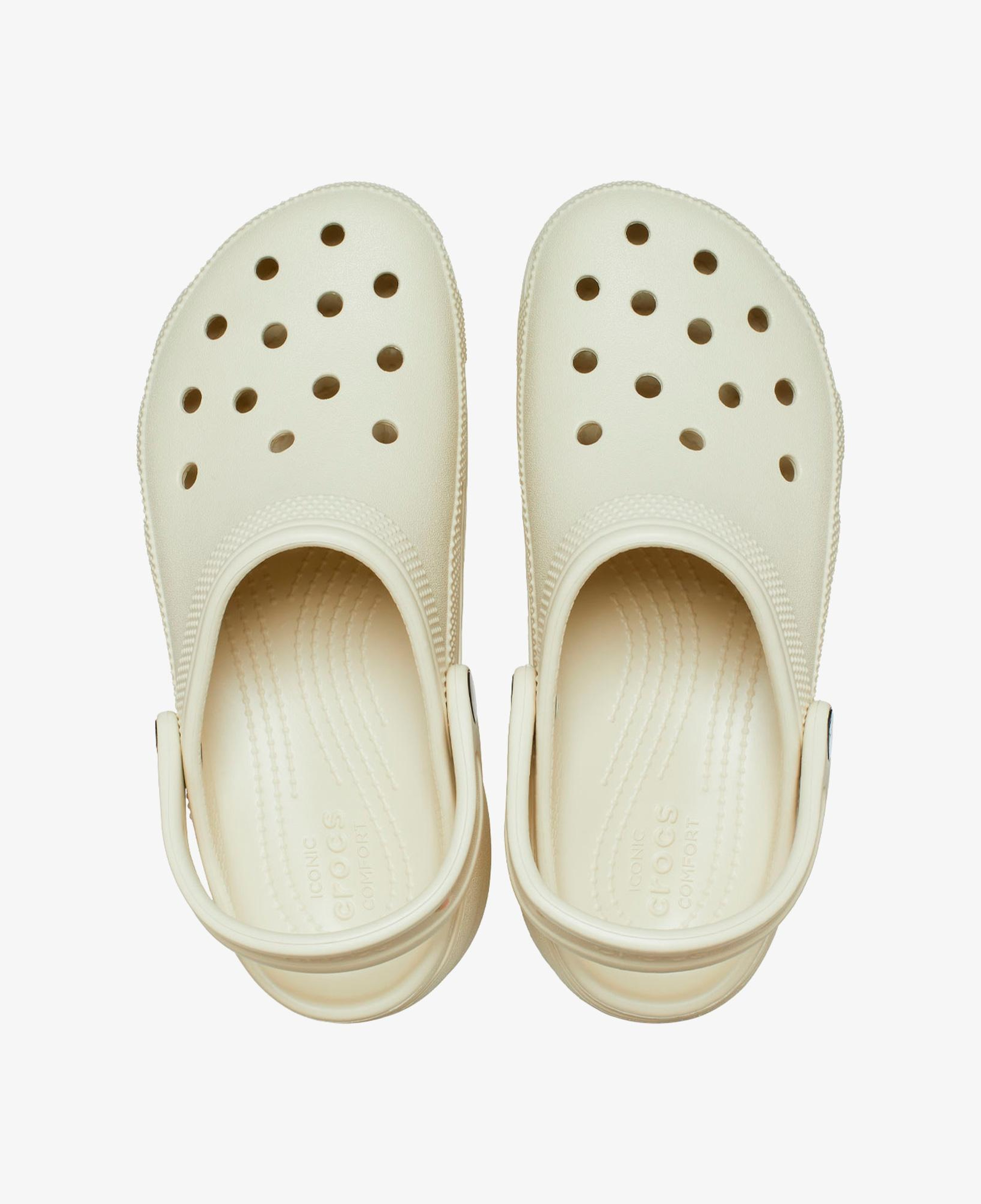Crocs Classic Platform Kadın Krem Terlik