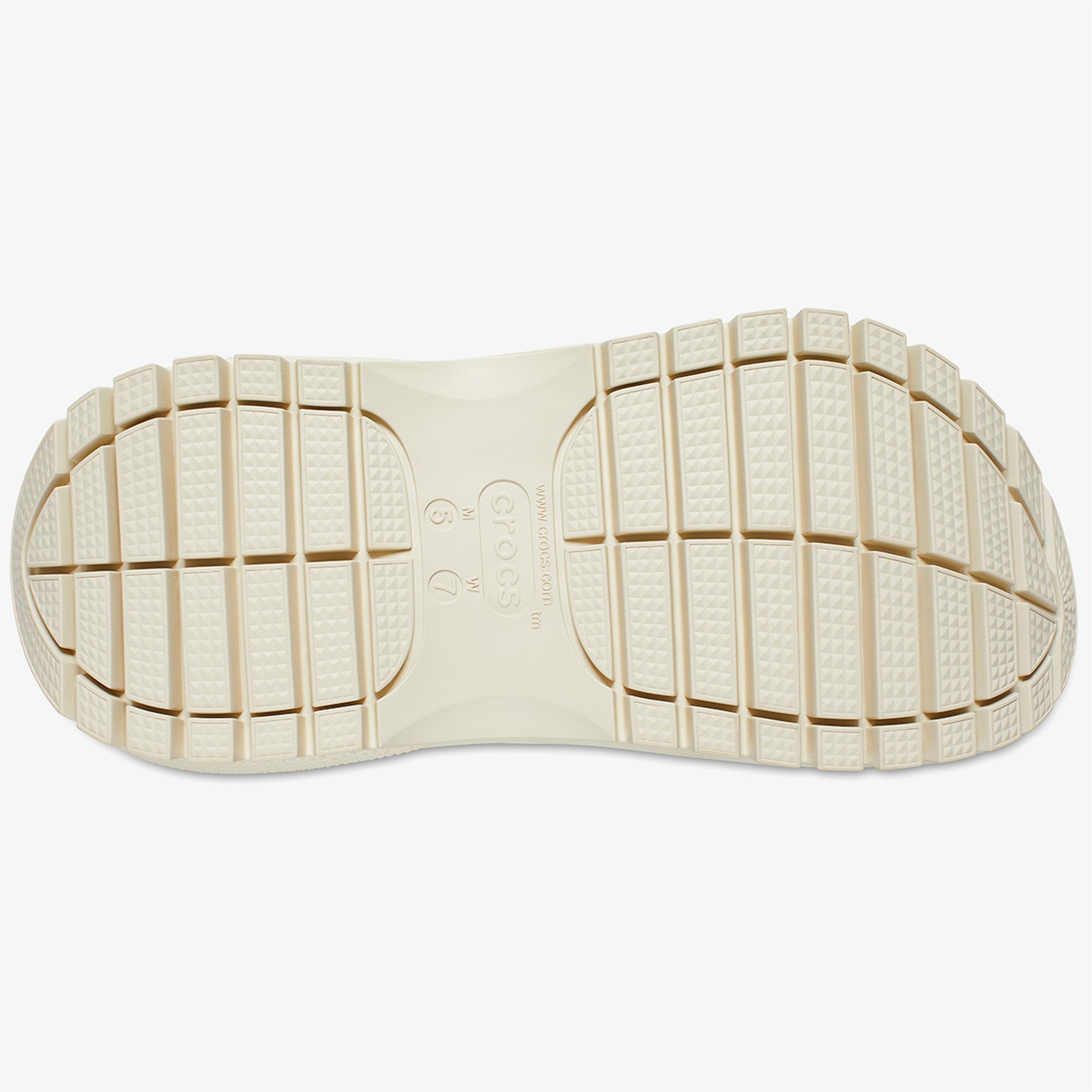Crocs Classic Mega Crush Clog Unisex Krem Terlik