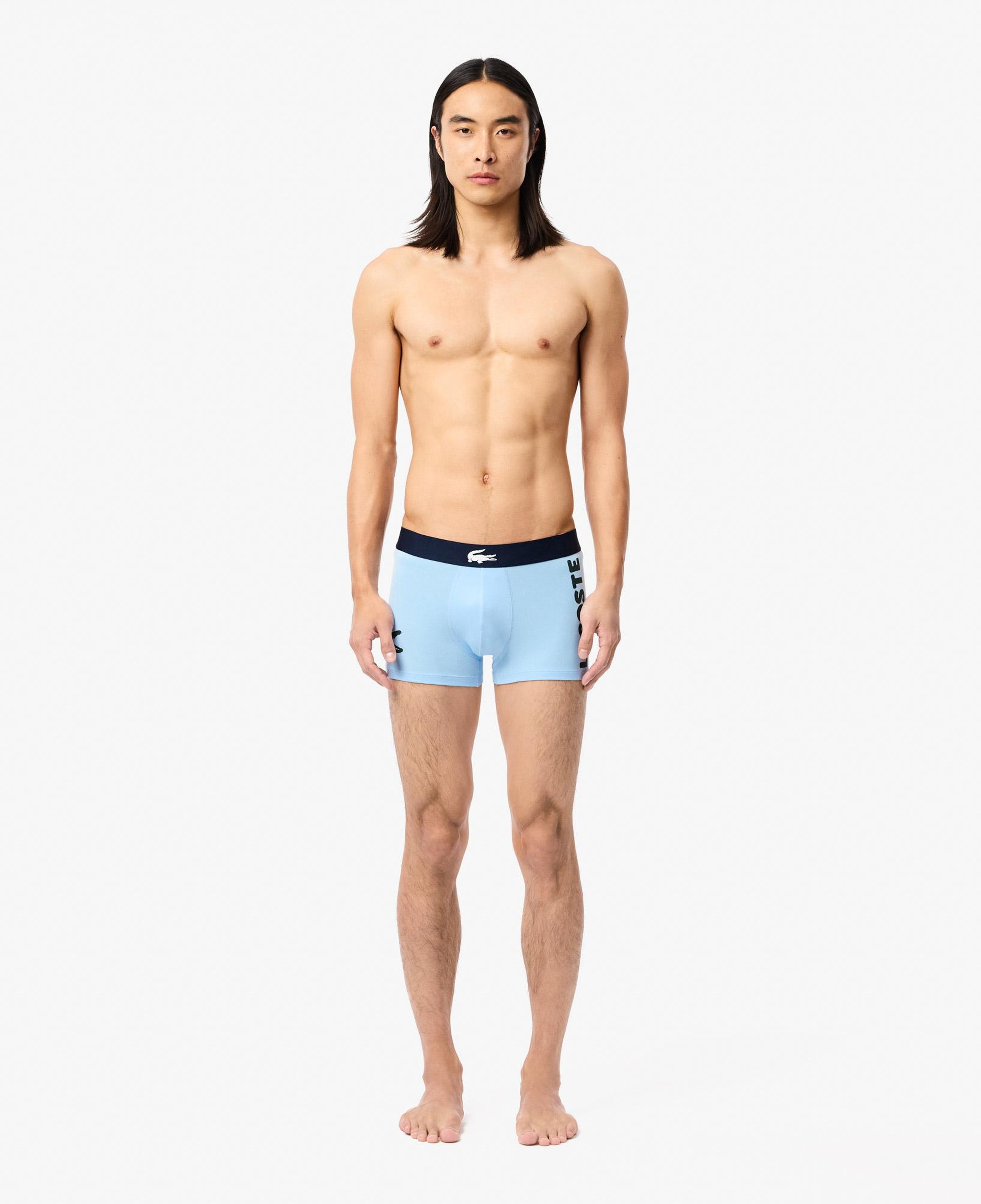 Erkek 3'lü Renkli Boxer