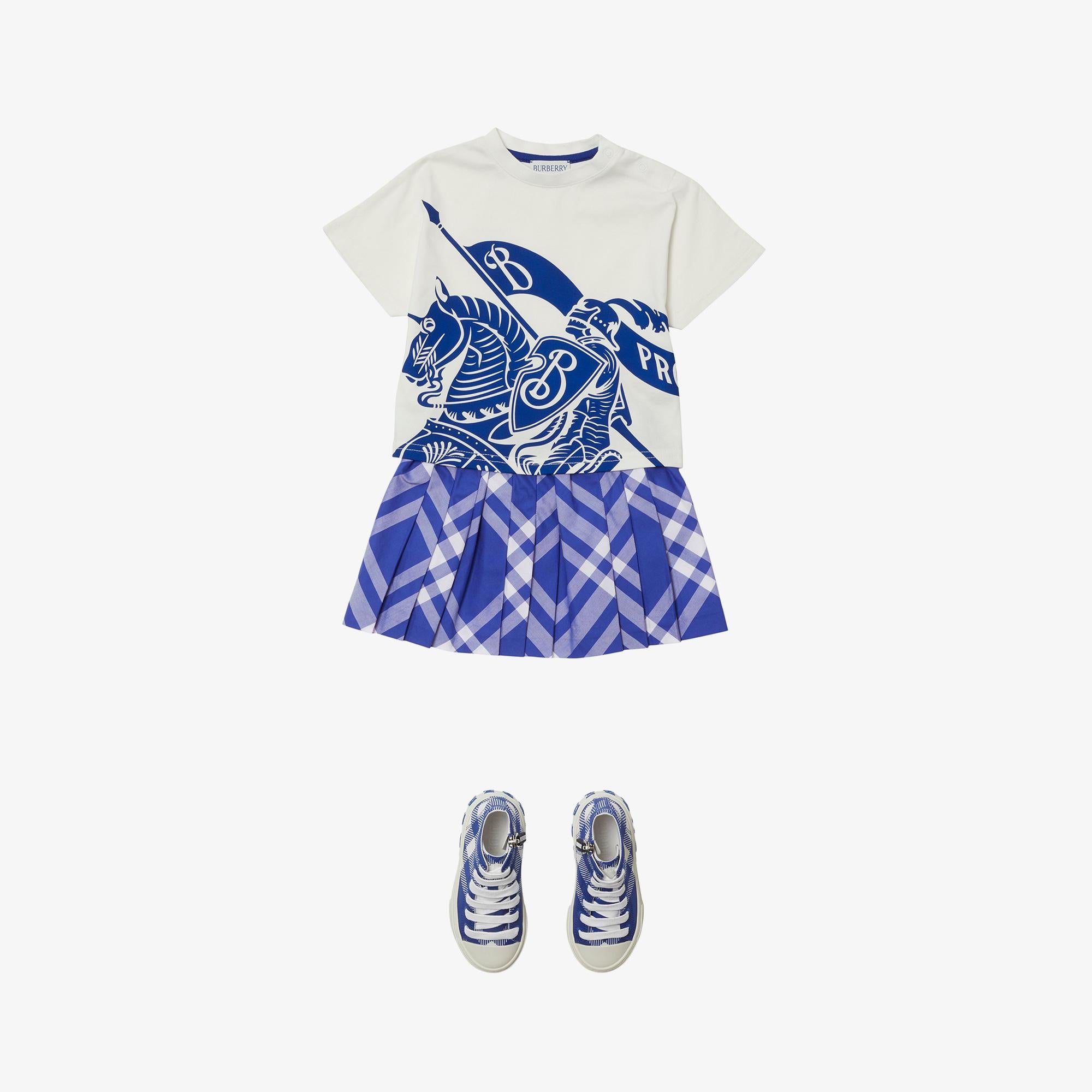 Burberry Çocuk Krem Tshirt