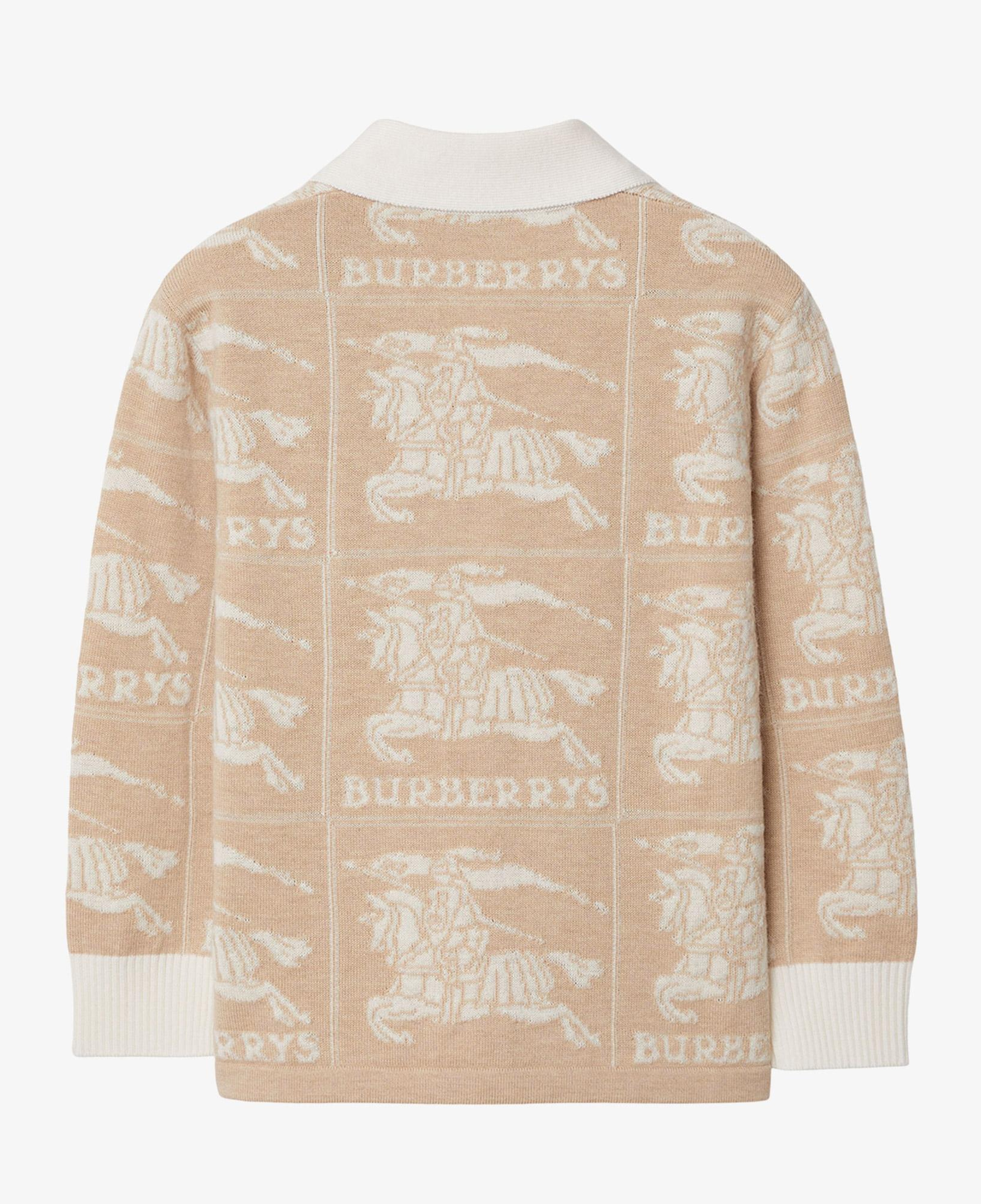 Burberry Çocuk Bej Yün Karışımlı Hırka