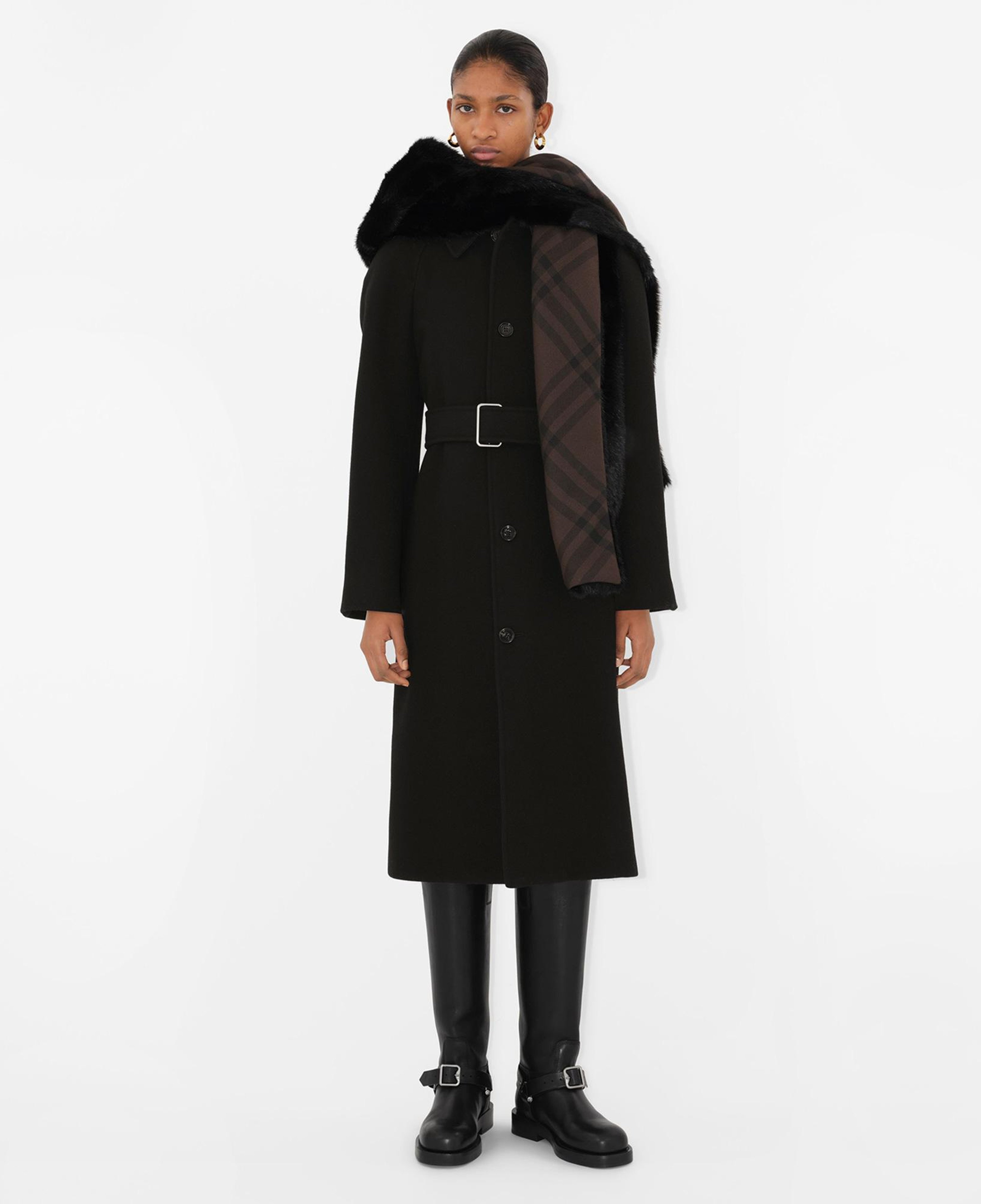 Burberry Unisex Siyah Atkı