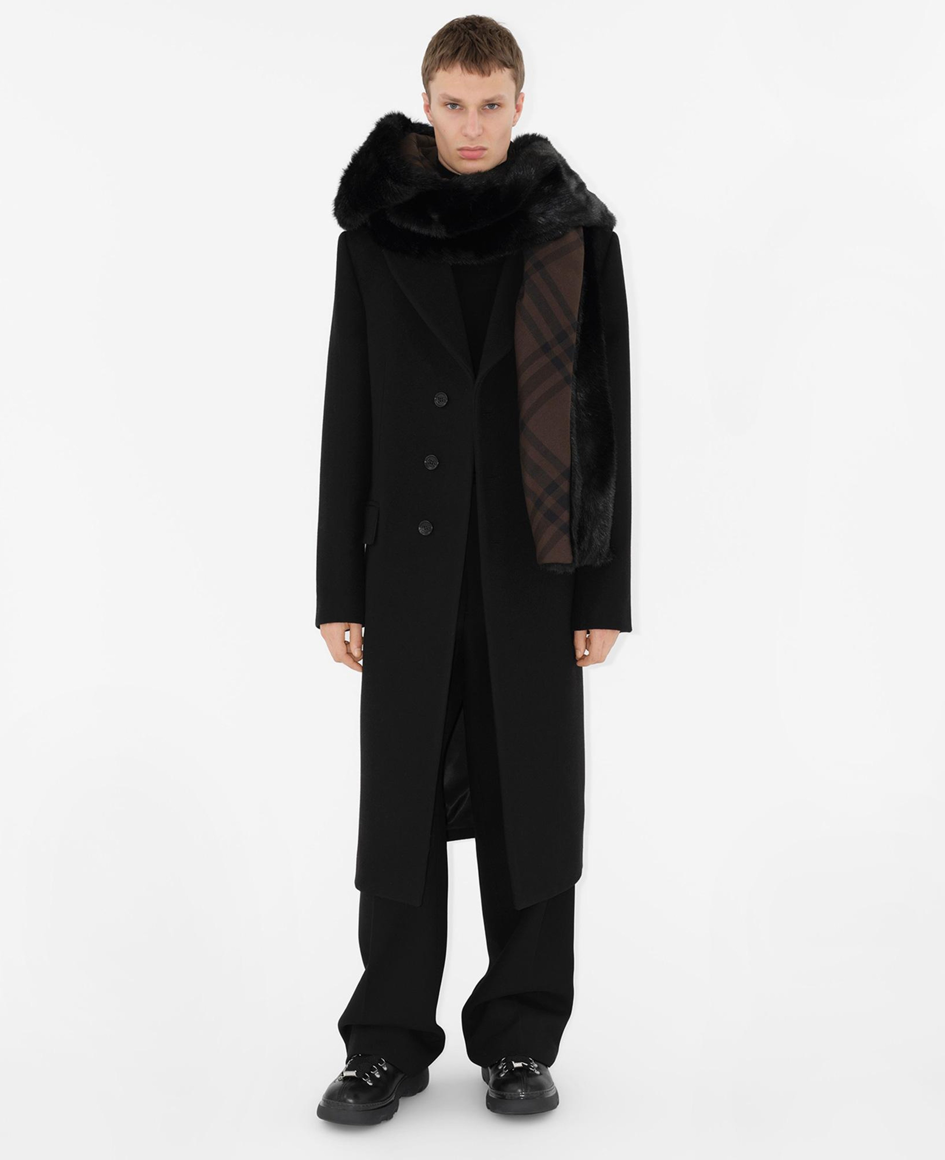 Burberry Unisex Siyah Atkı