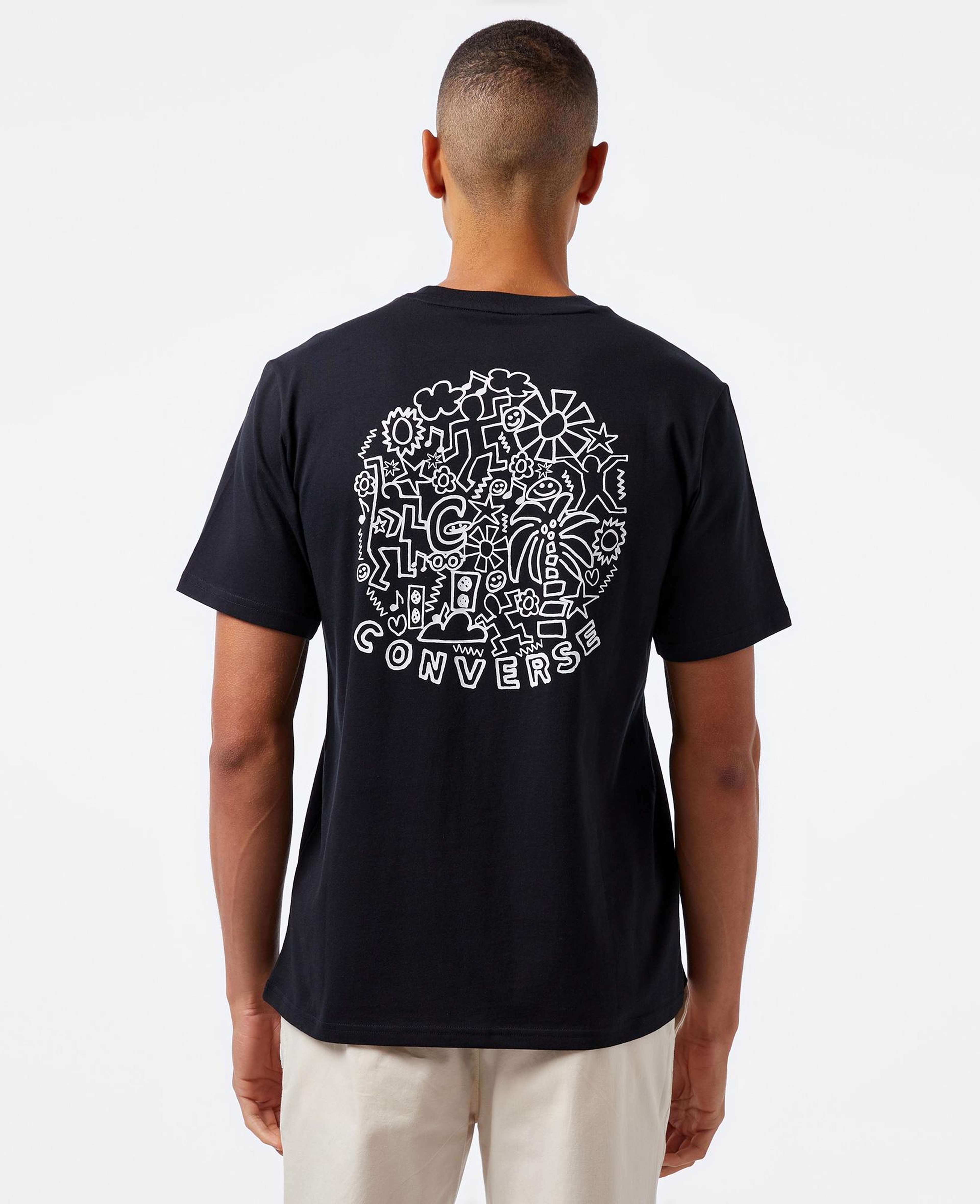 Converse Classic Erkek Siyah T-Shirt
