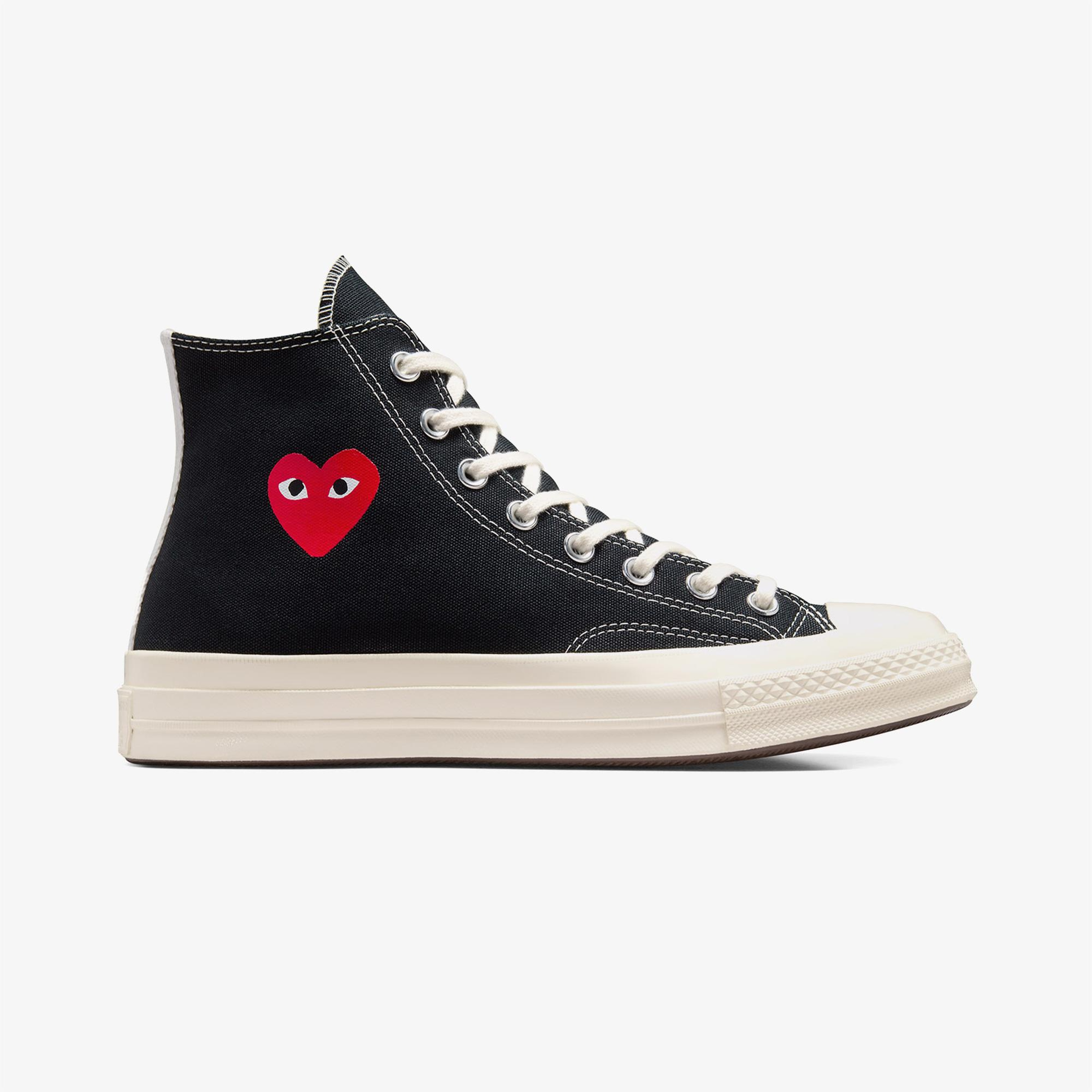 Converse Chuck 70 Comme des Garçons Unisex Siyah Bilekli Sneaker