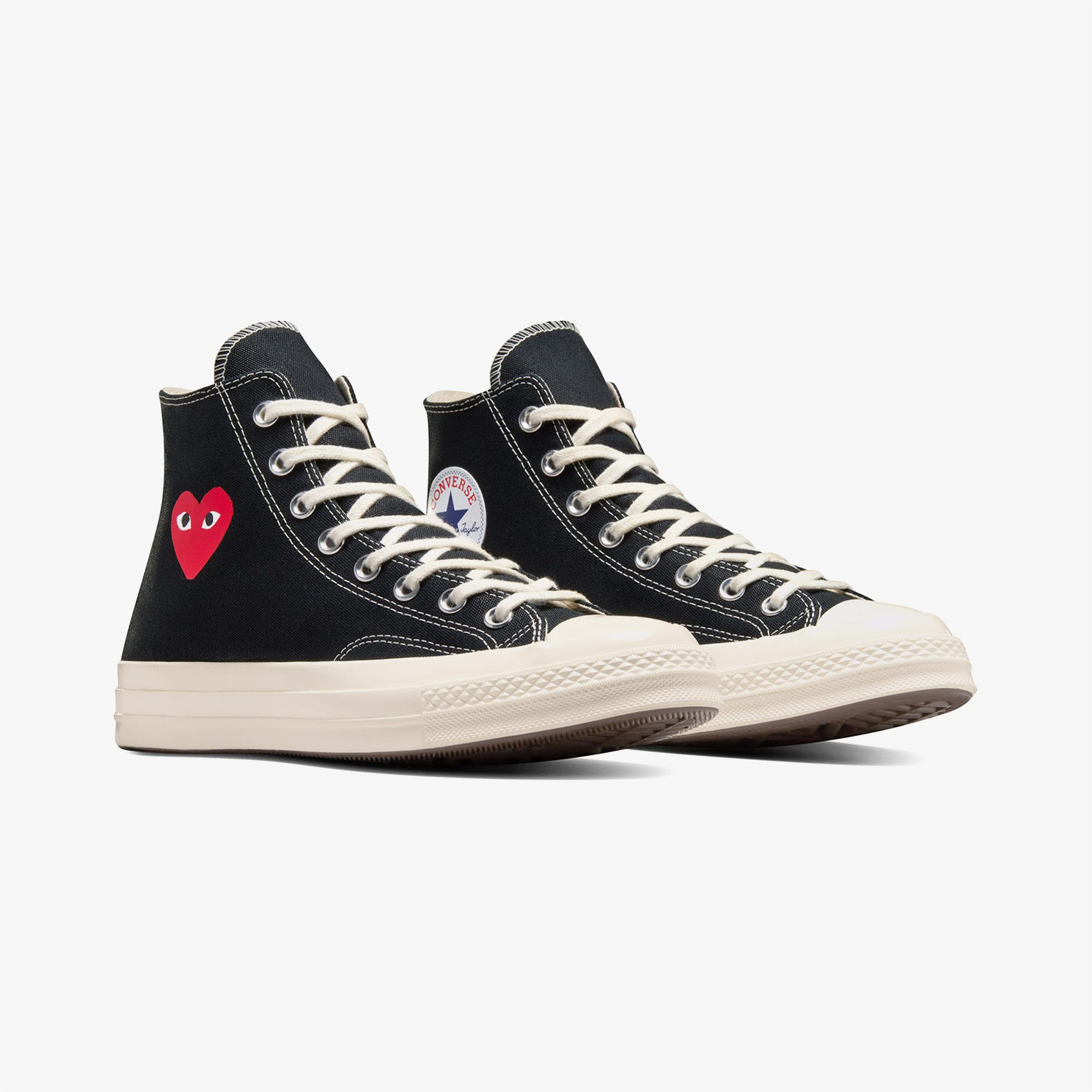 Converse Chuck 70 Comme des Garçons Unisex Siyah Bilekli Sneaker