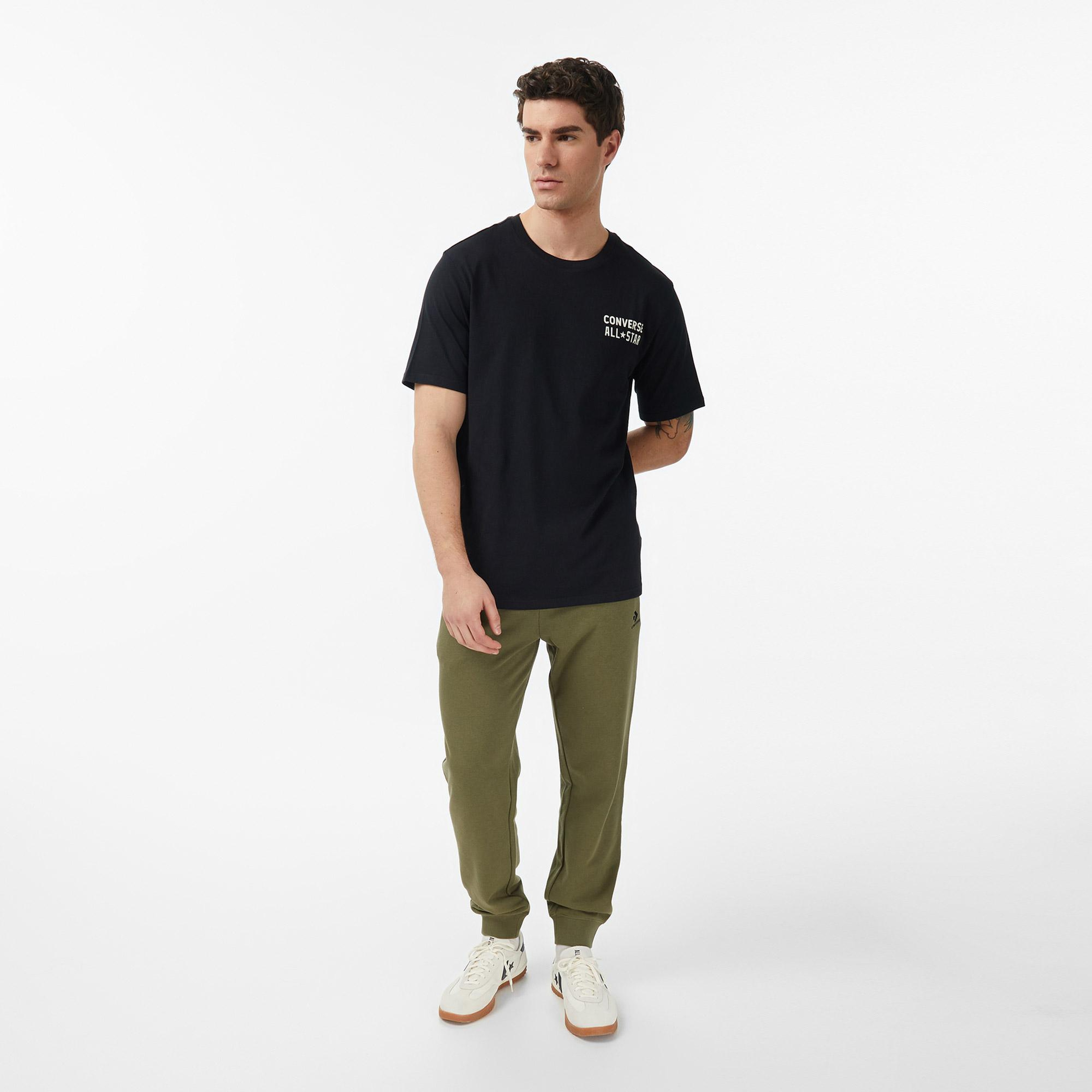Converse Retro Chuck Taylor Erkek Siyah T-Shirt