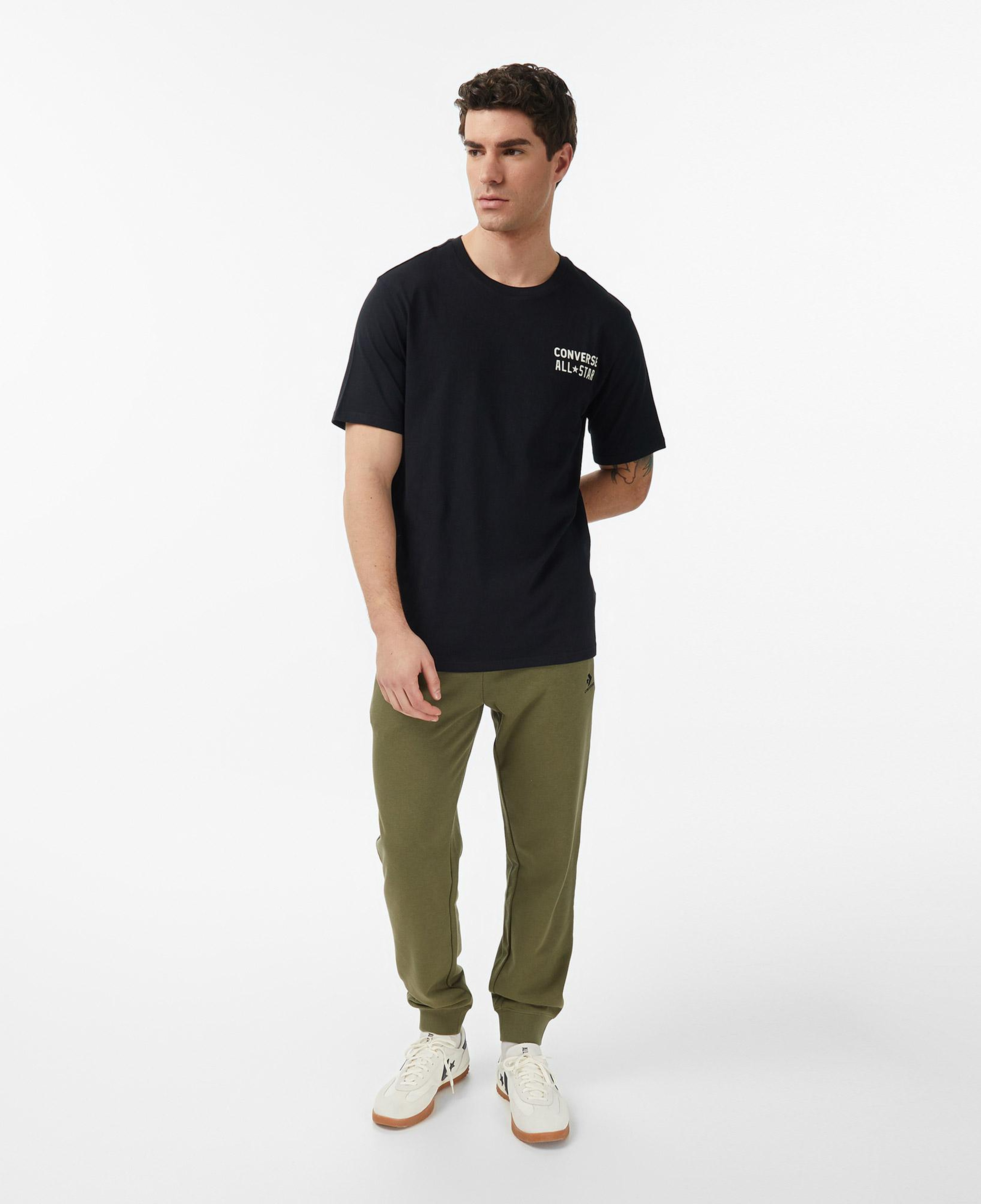 Converse Retro Chuck Taylor Erkek Siyah T-Shirt