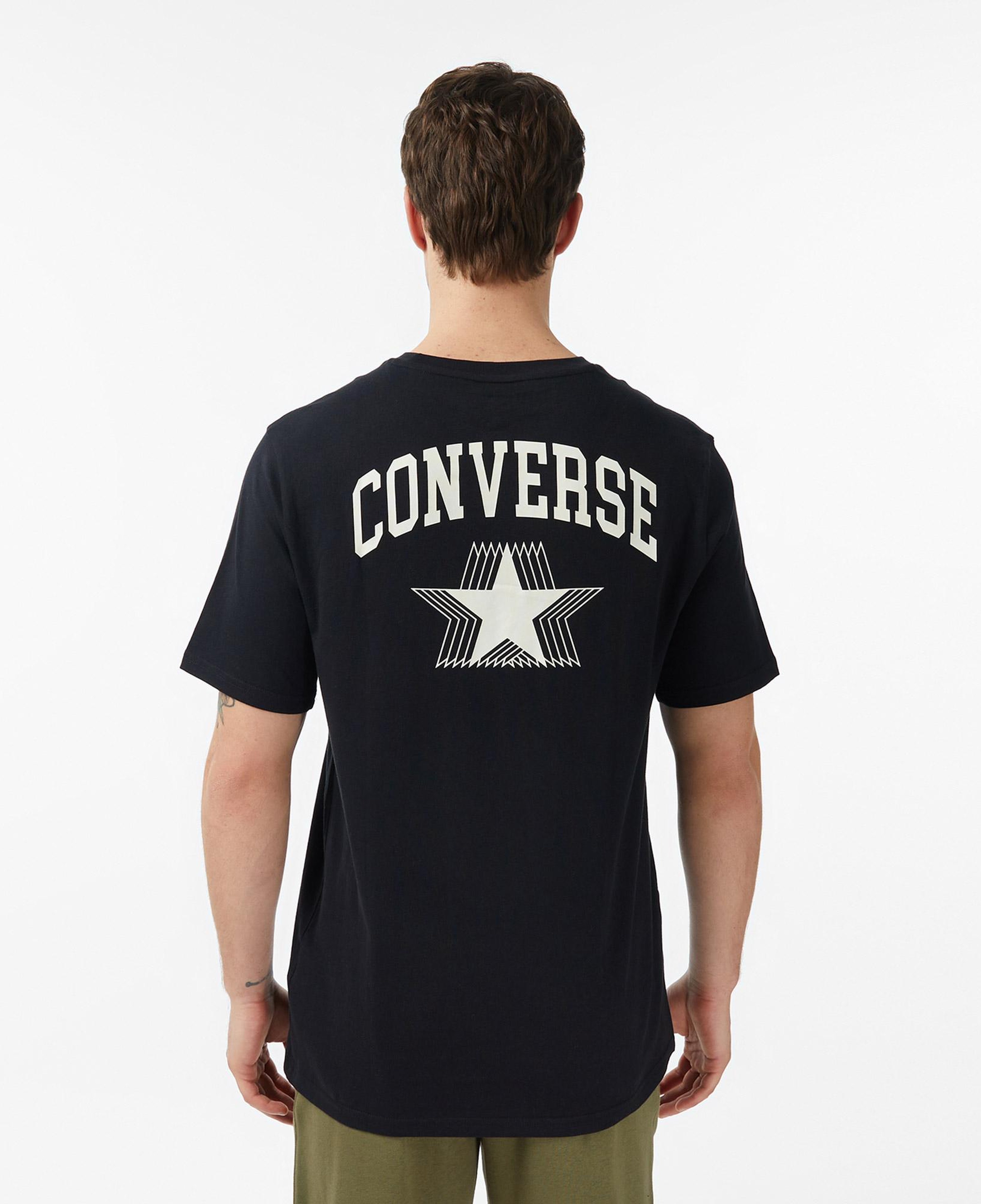 Converse Retro Chuck Taylor Erkek Siyah T-Shirt