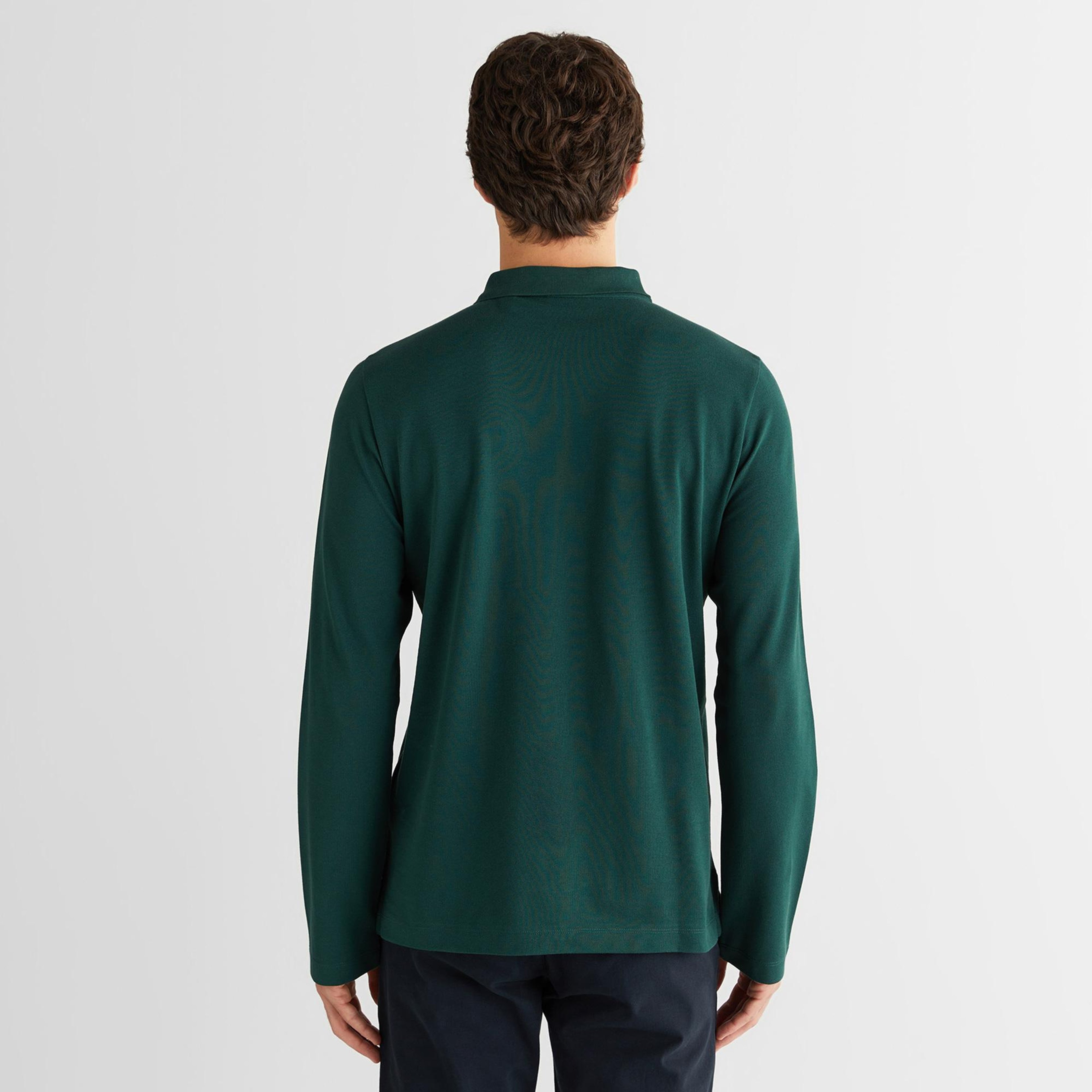 GANT Erkek Yeşil Regular Fit Polo Yaka Polo