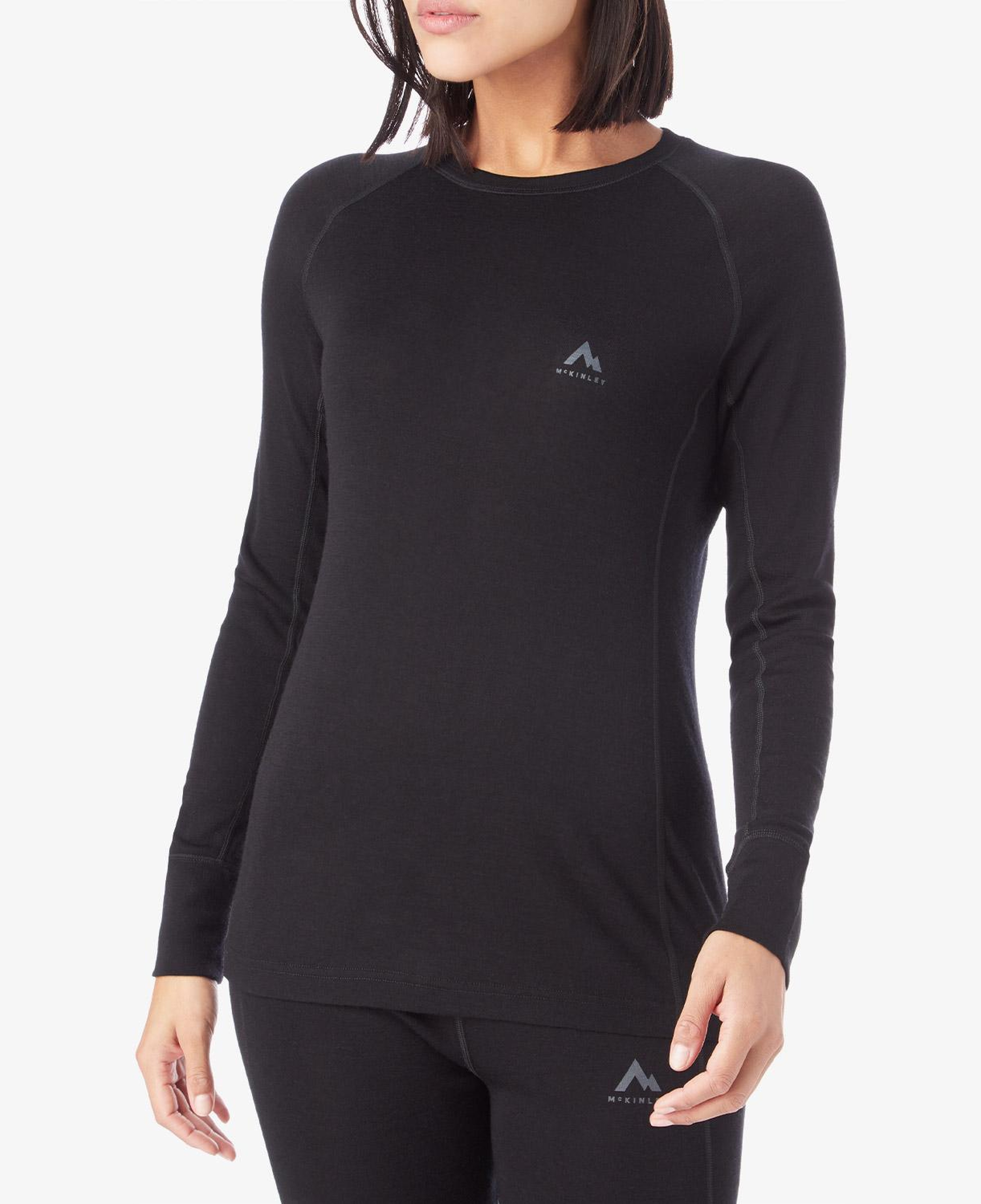 McKinley Rebecka Kadın Siyah Sweatshirt