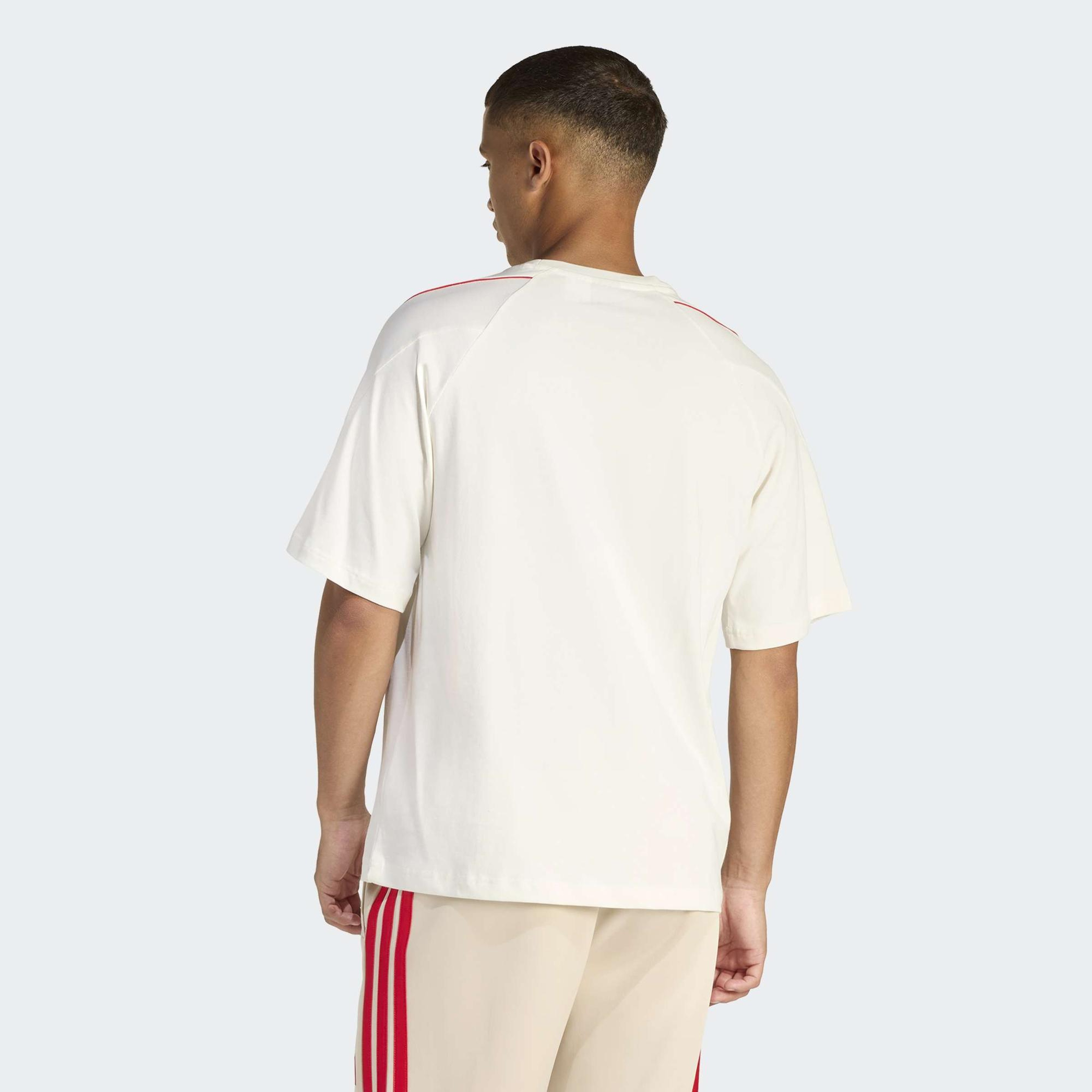 adidas Stadium Erkek Beyaz Antrenman T-Shirt