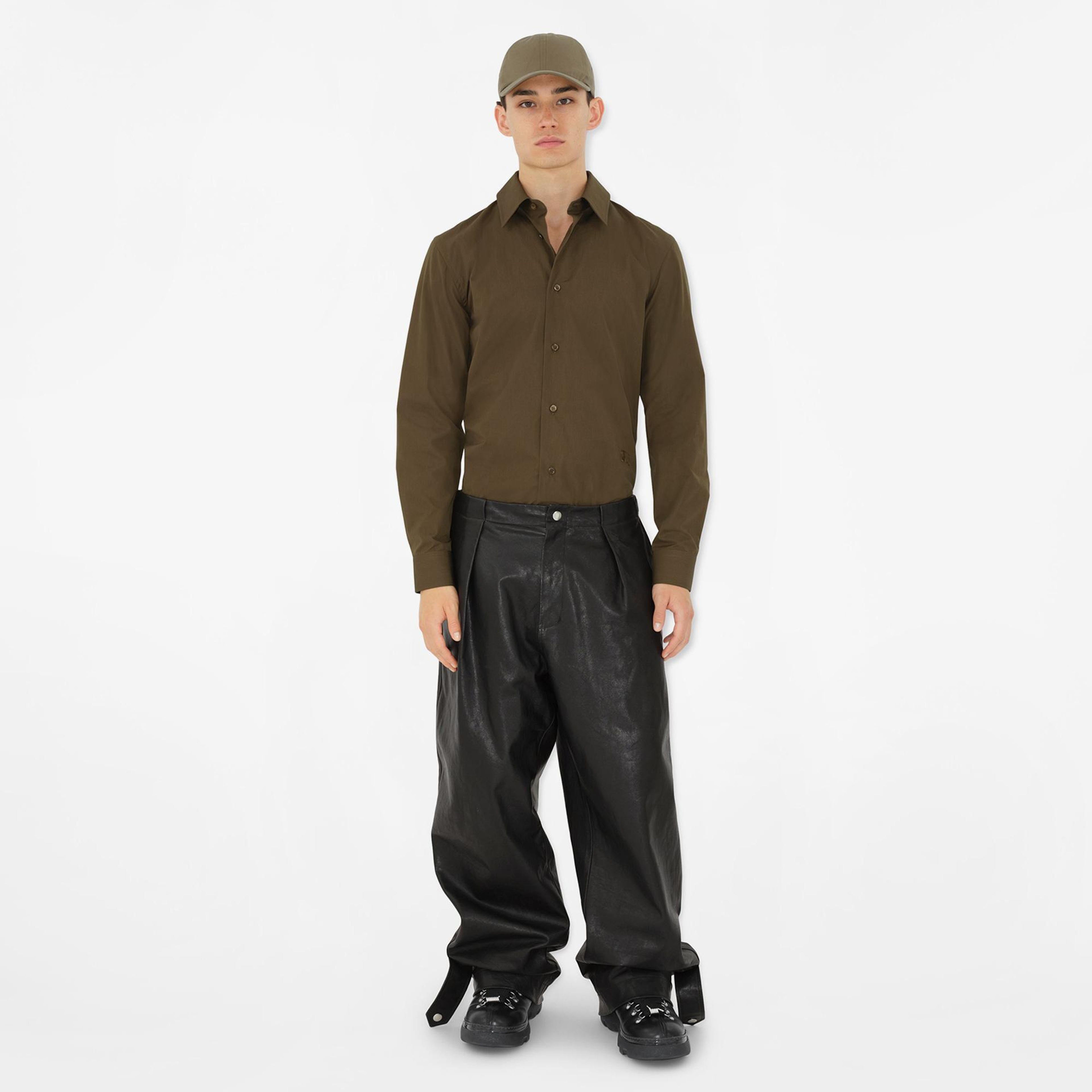 Burberry Unisex Haki Şapka