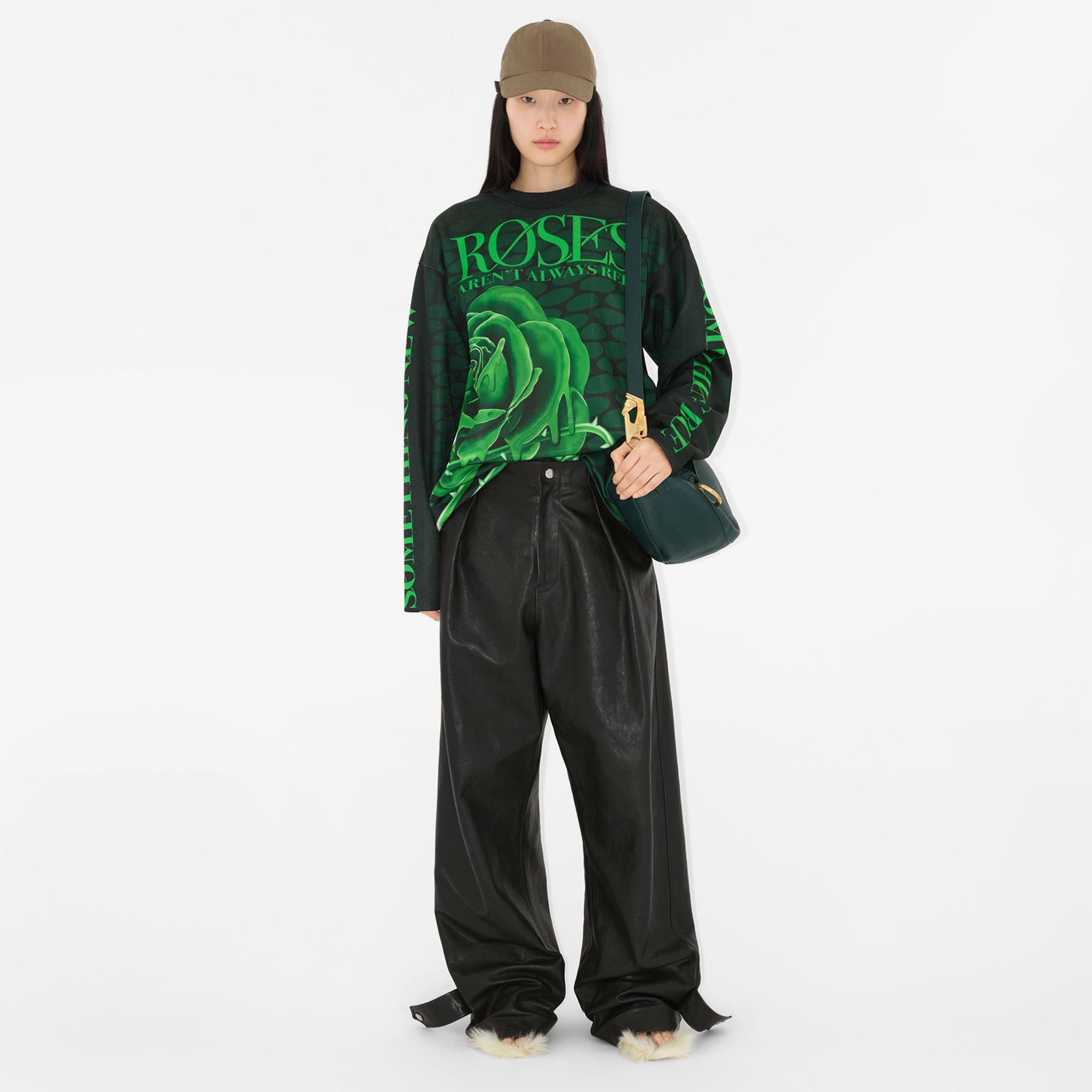 Burberry Unisex Haki Şapka