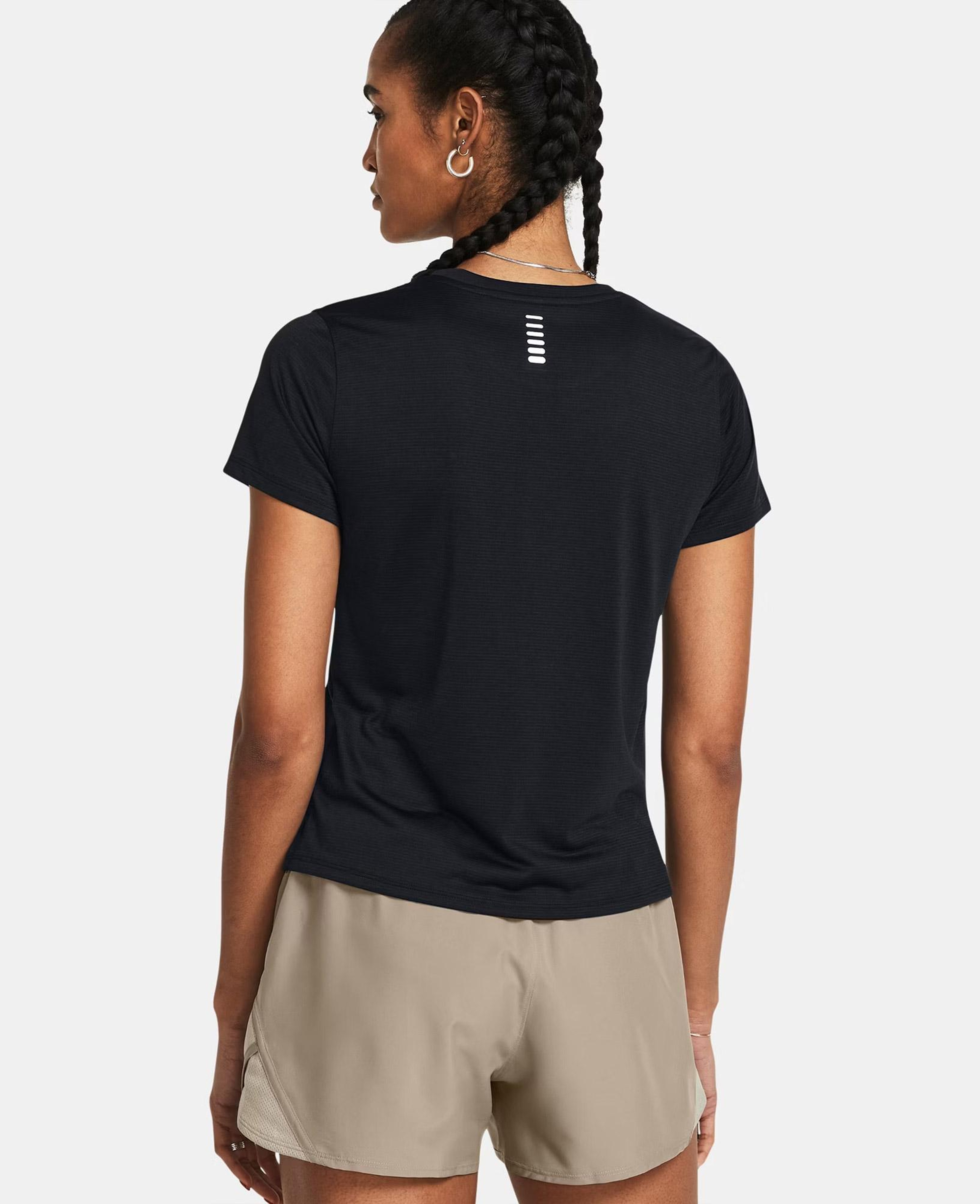 Under Armour Launch Kadın Siyah Günlük T-Shirt