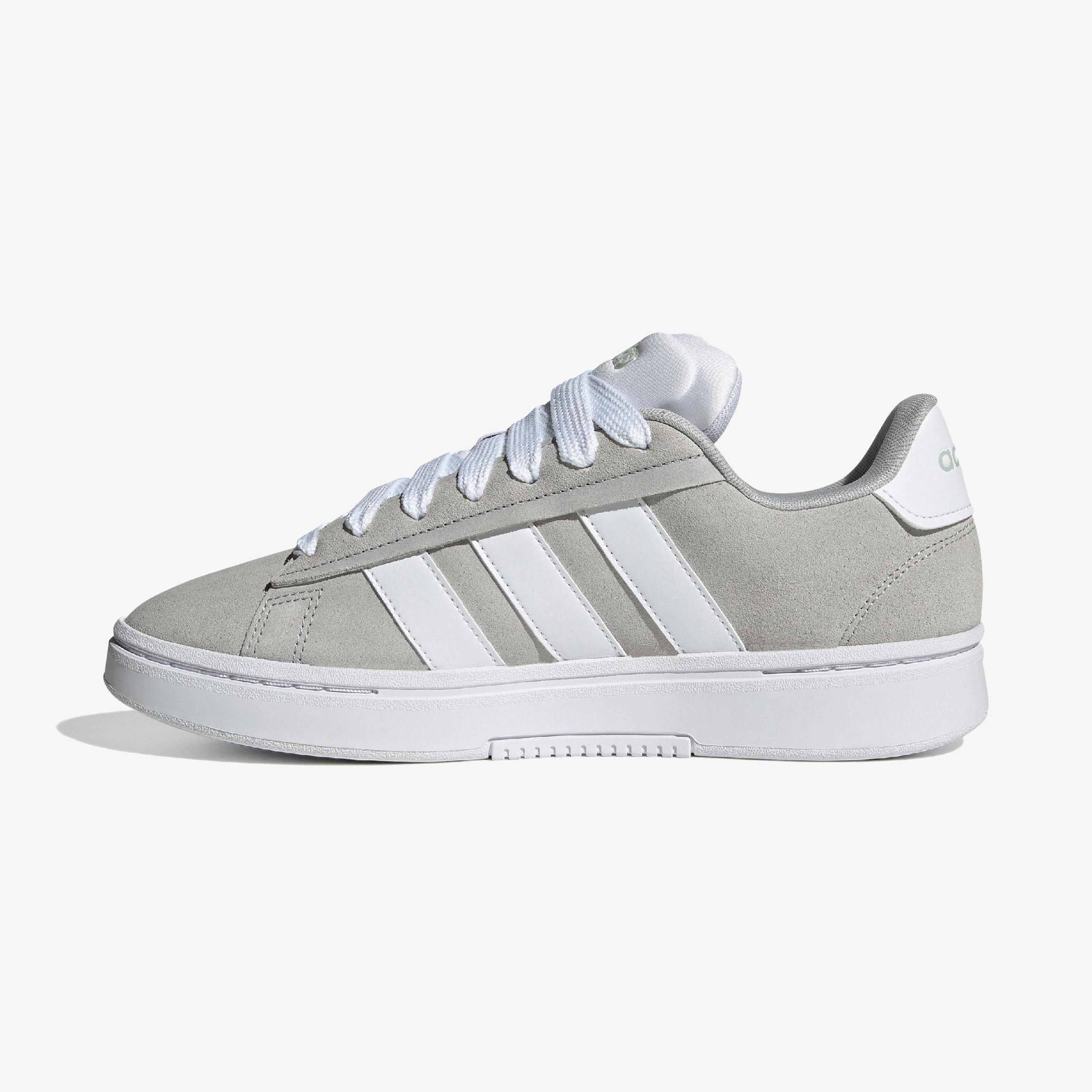 adidas Grand Court Alpha Erkek Gri Spor Ayakkabı
