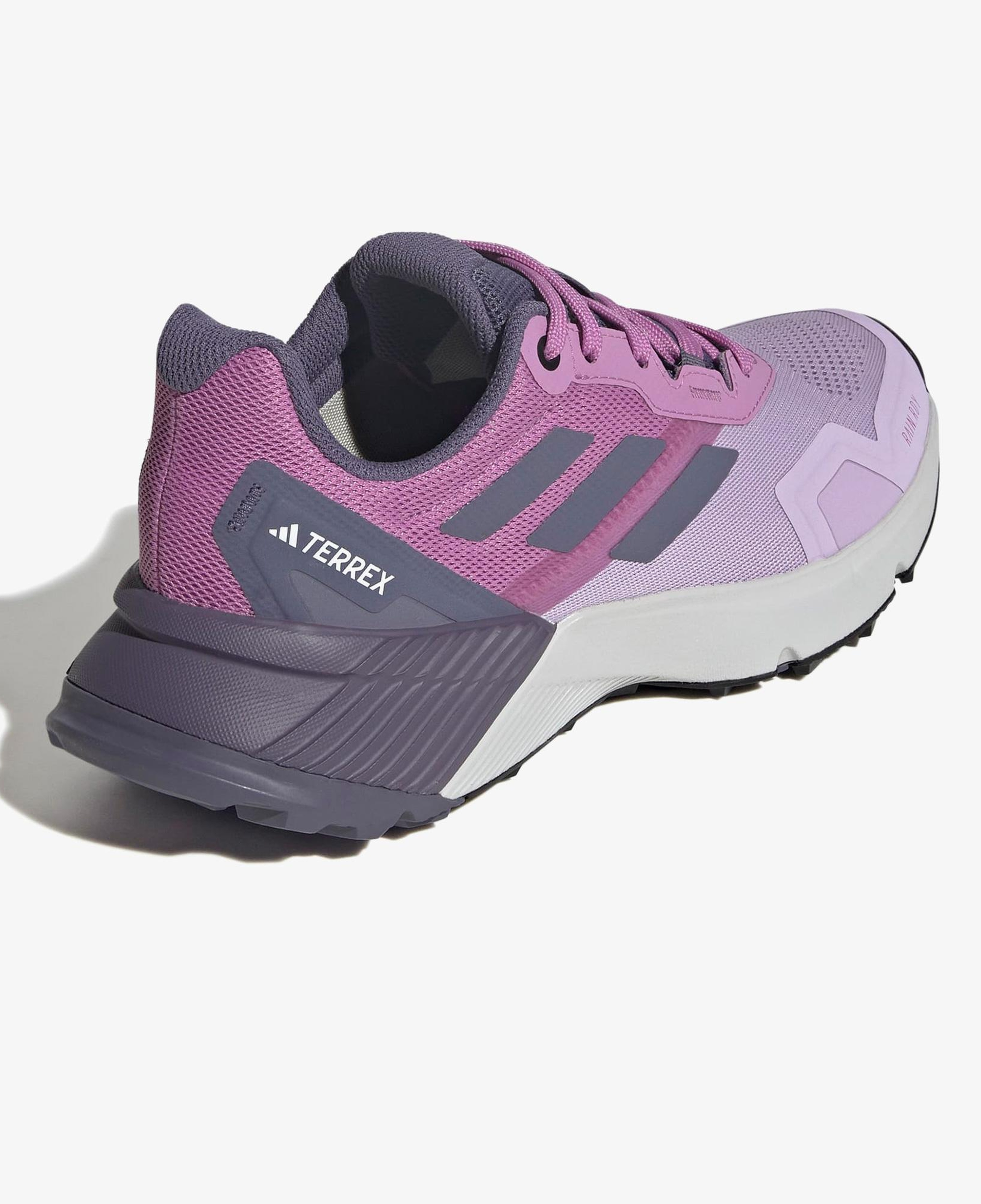 adidas Terrex Soulstride Rain.Rdy Kadın Mor Koşu Ayakkabısı