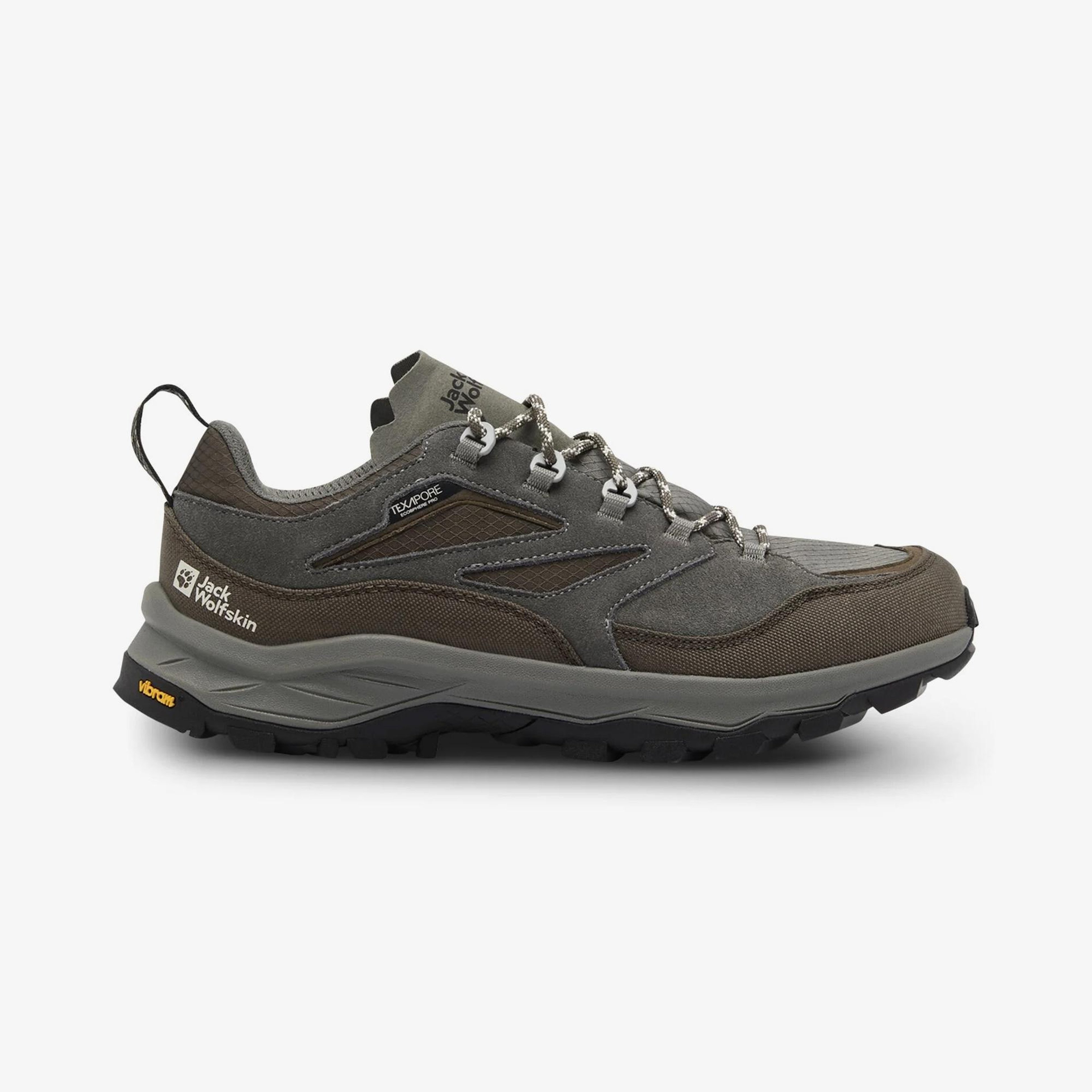 Jack Wolfskin Cyrox Texapore Low Erkek Kahverengi Outdoor Ayakkabı