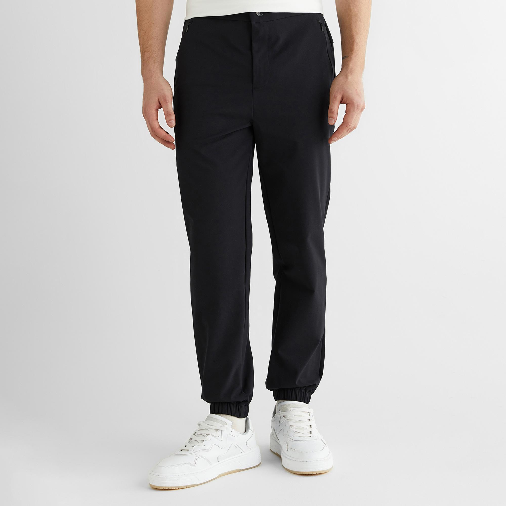 GANT Erkek Siyah Pantolon
