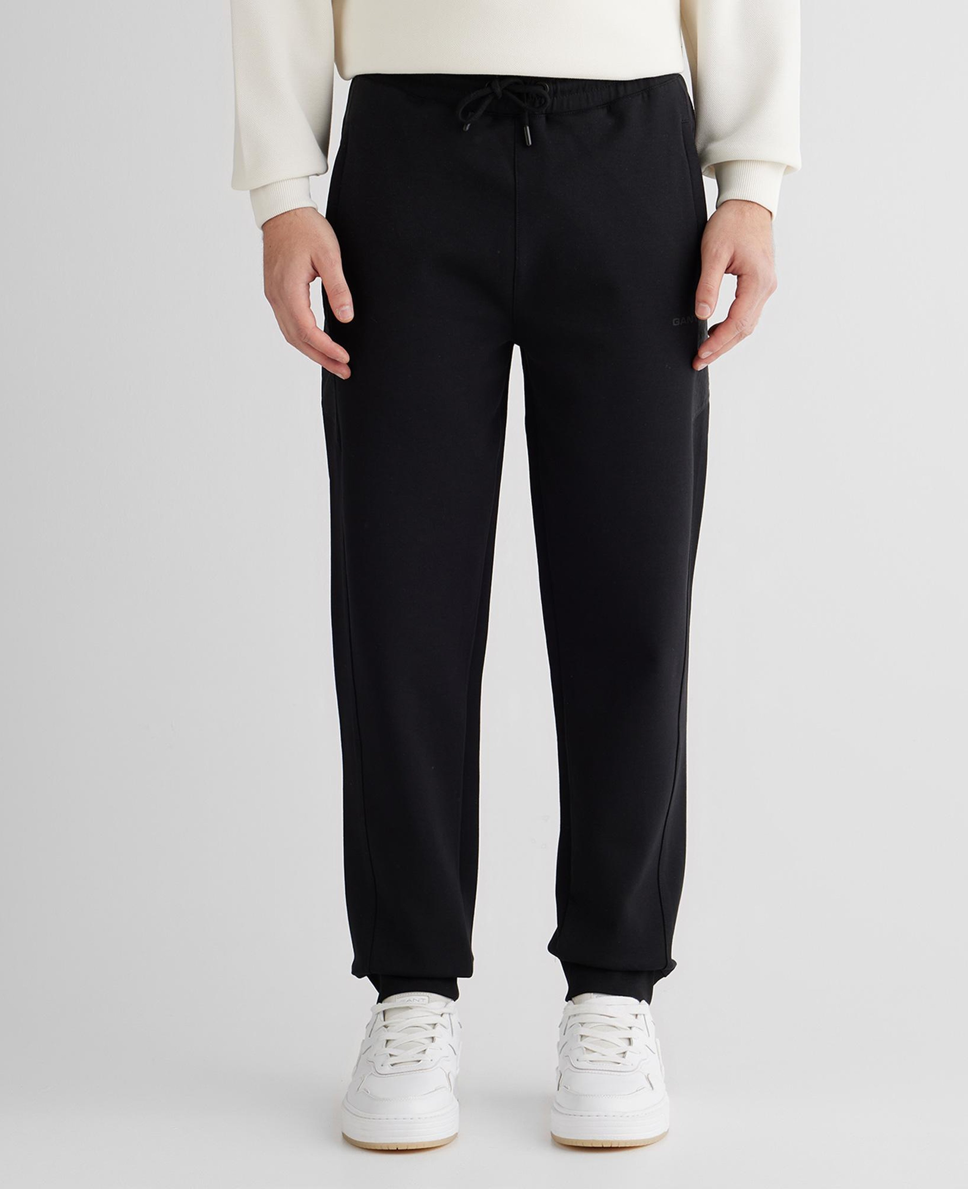 GANT Erkek Siyah Regular Fit Eşofman Altı
