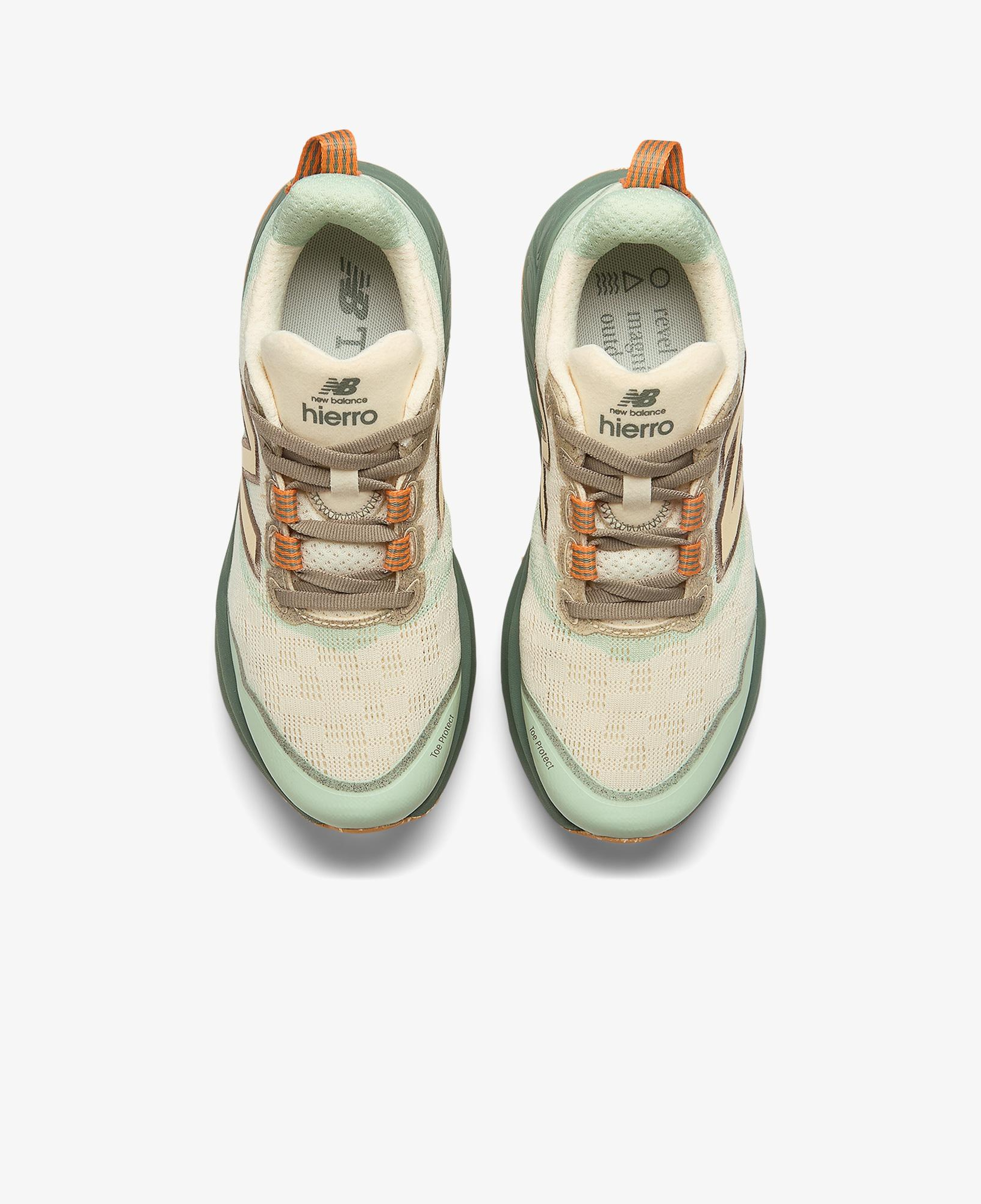 New Balance Fresh Foam X Hierro v9 Kadın Krem Koşu Ayakkabısı
