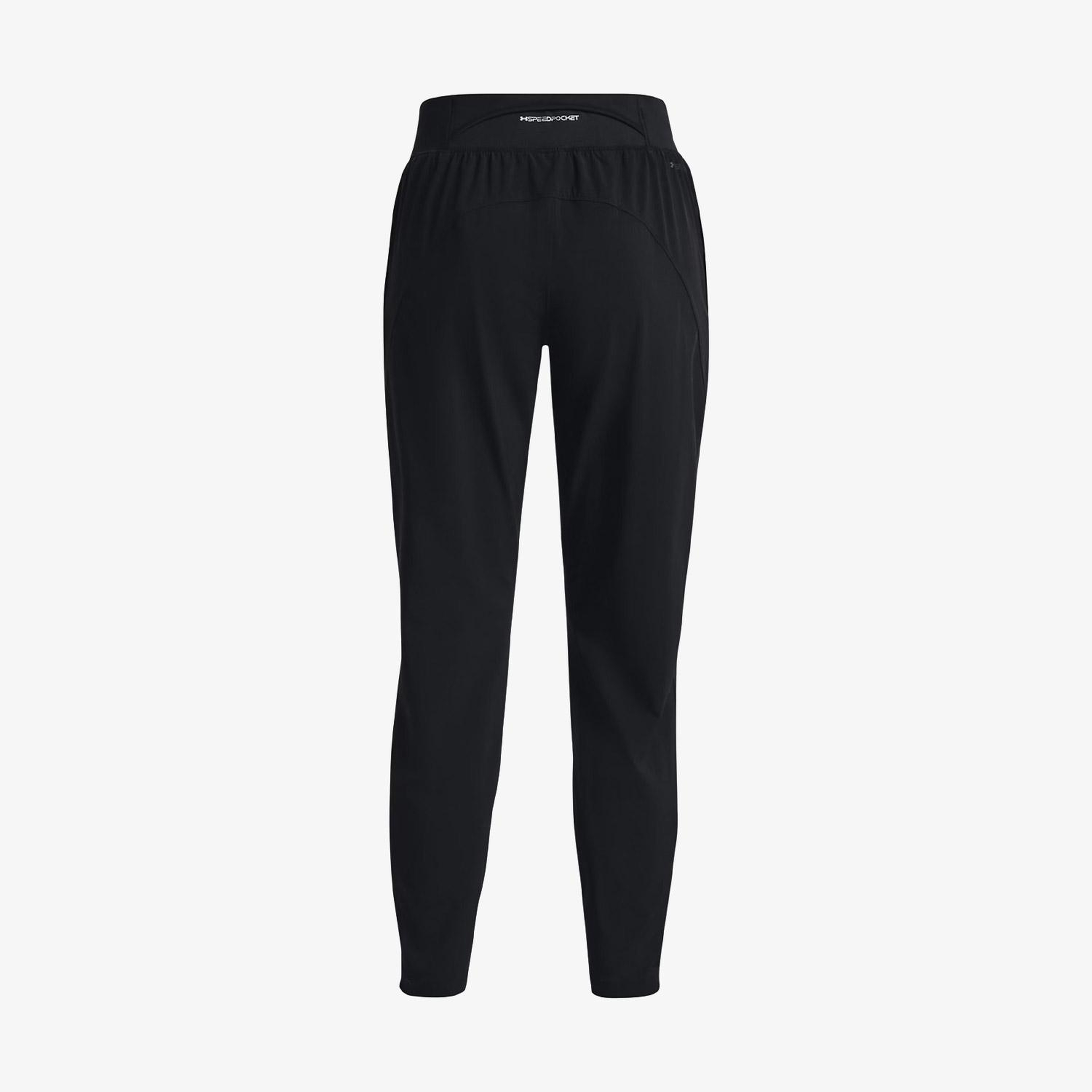 Under Armour OutRun Kadın Siyah Koşu Eşofman Altı