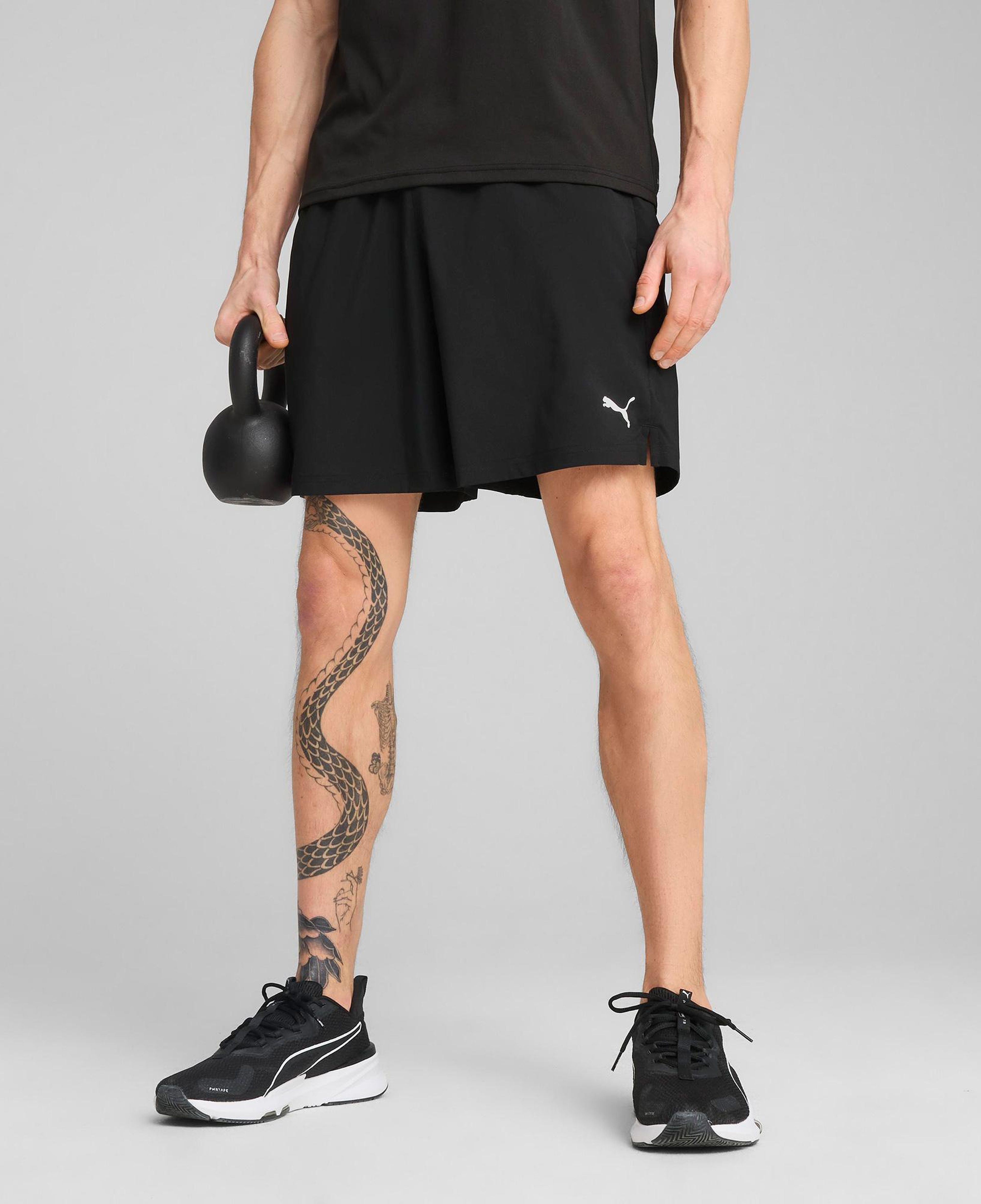 Puma Tad Essentials 7 Wven Erkek Siyah Antrenman Şortu