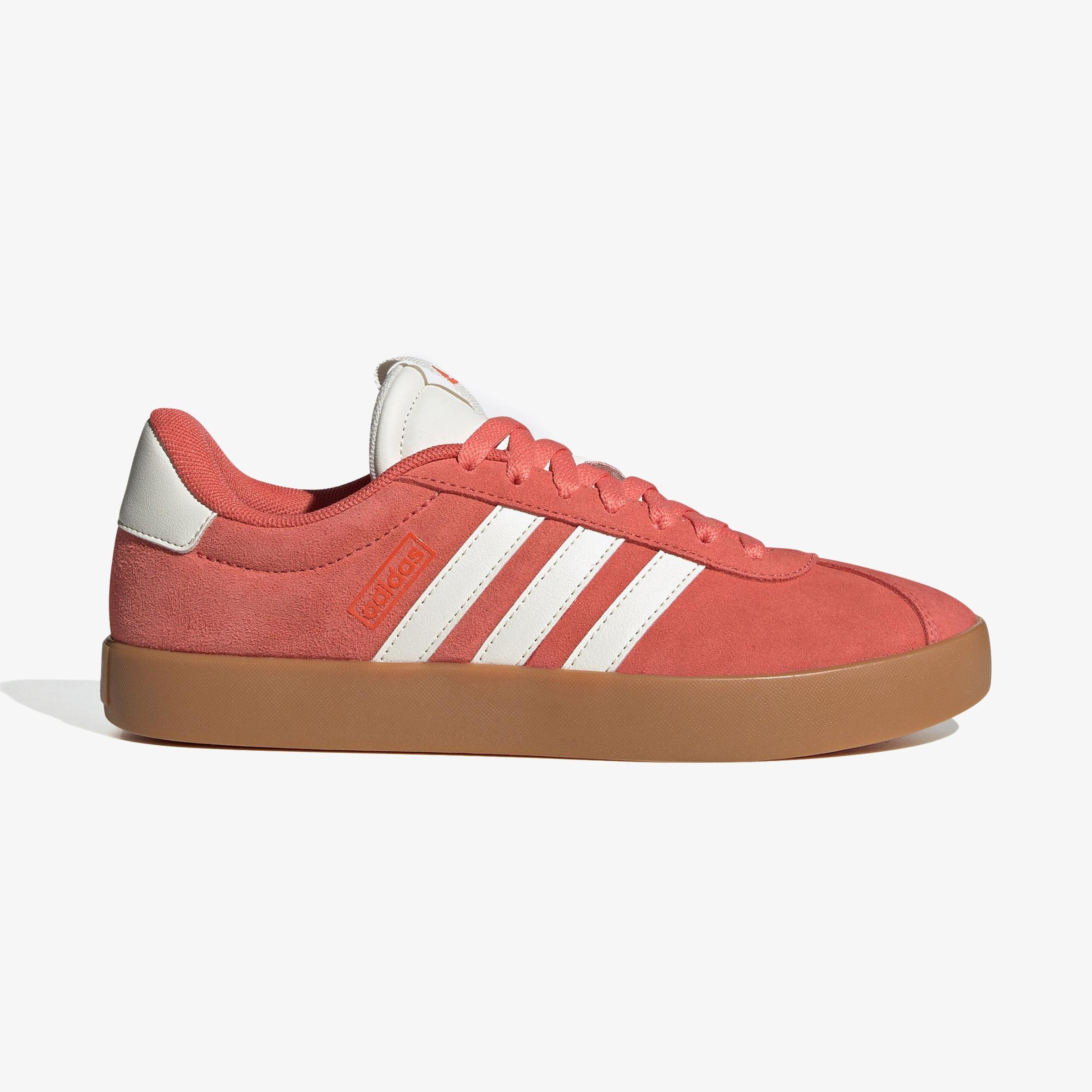 adidas VL Court 3.0 Kadın Kırmızı Spor Ayakkabı