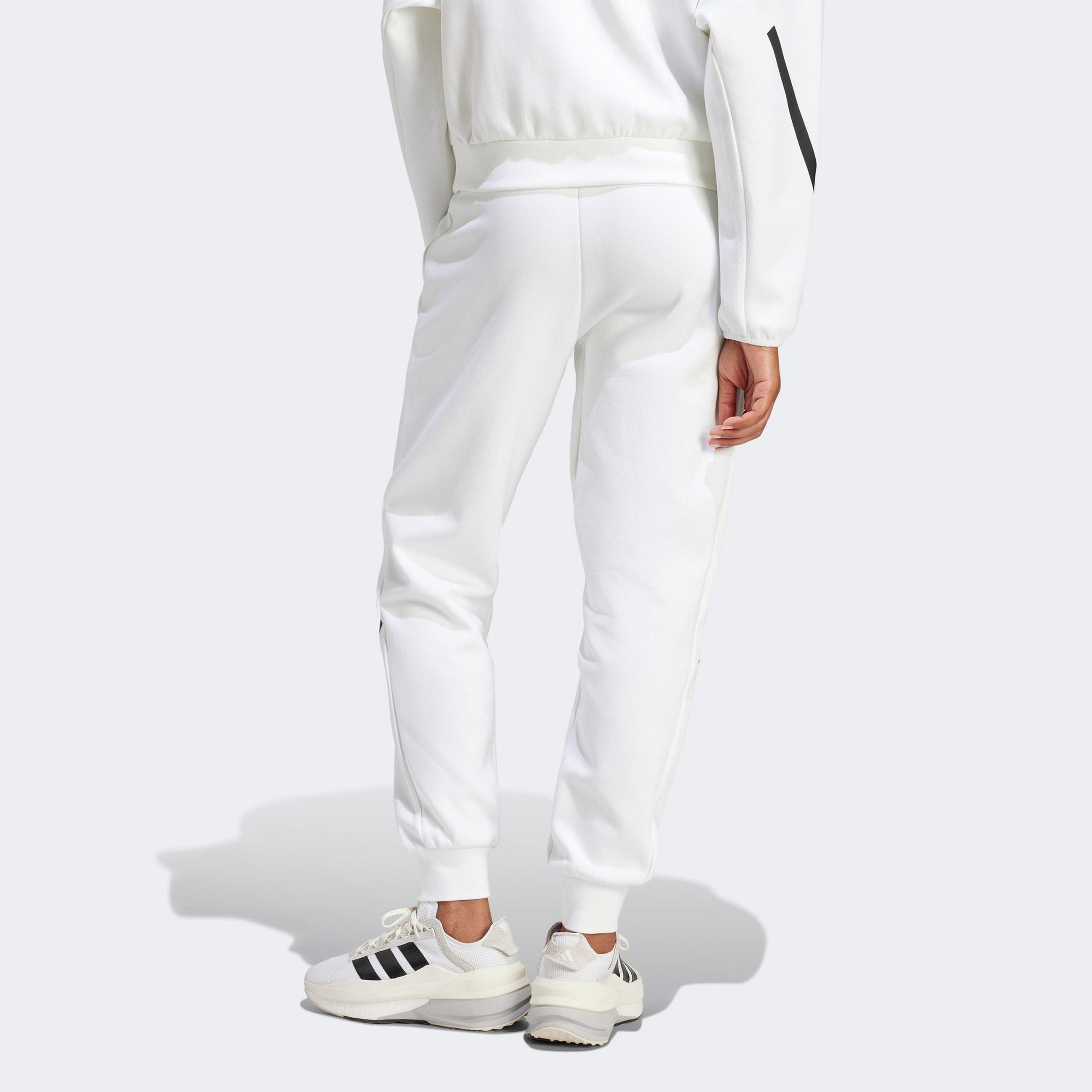adidas Z.N.E. Kadın Beyaz Günlük Eşofman Altı