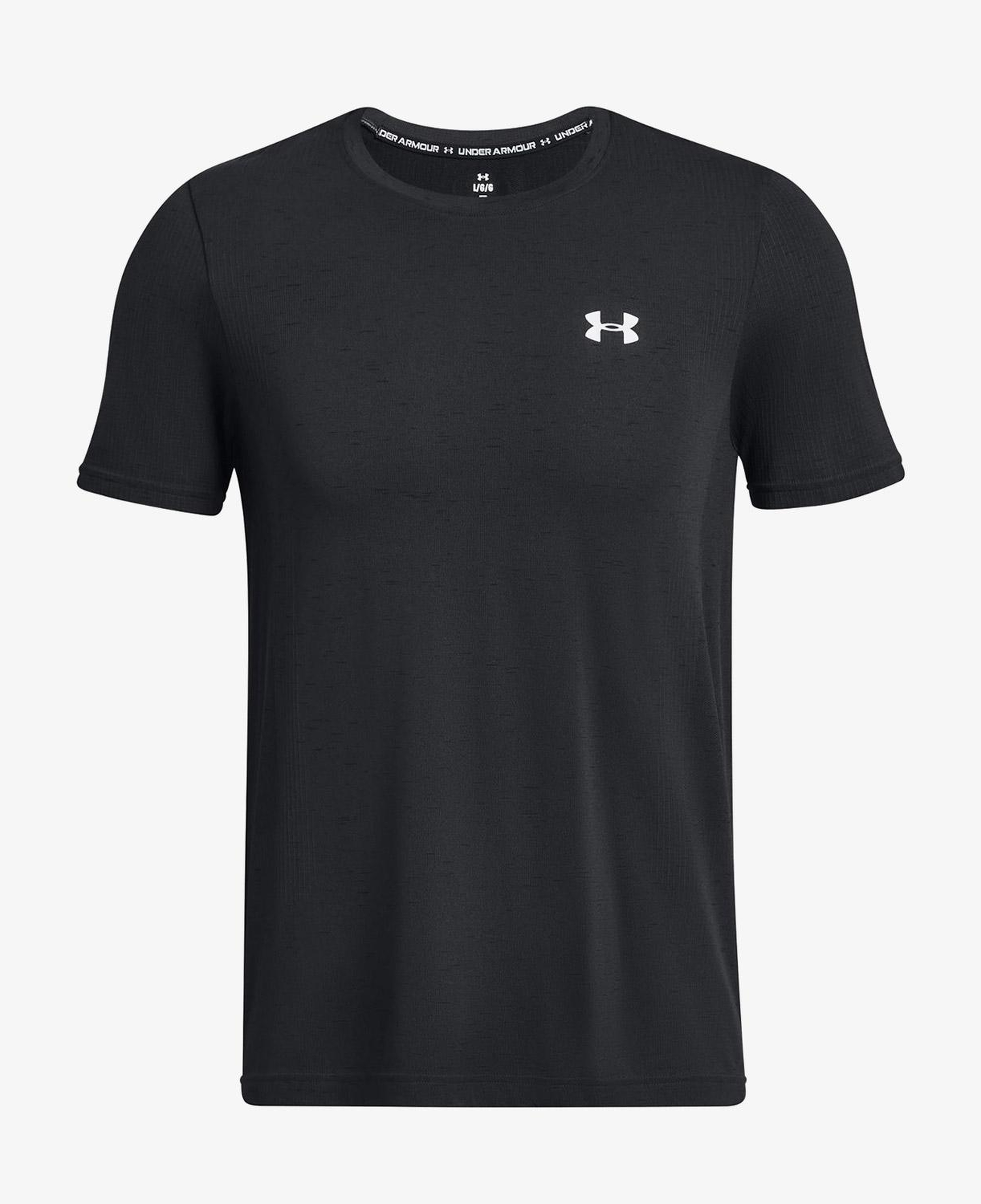 Under Armour Vanish Seamless Ss Erkek Siyah Antrenman T-Shirt