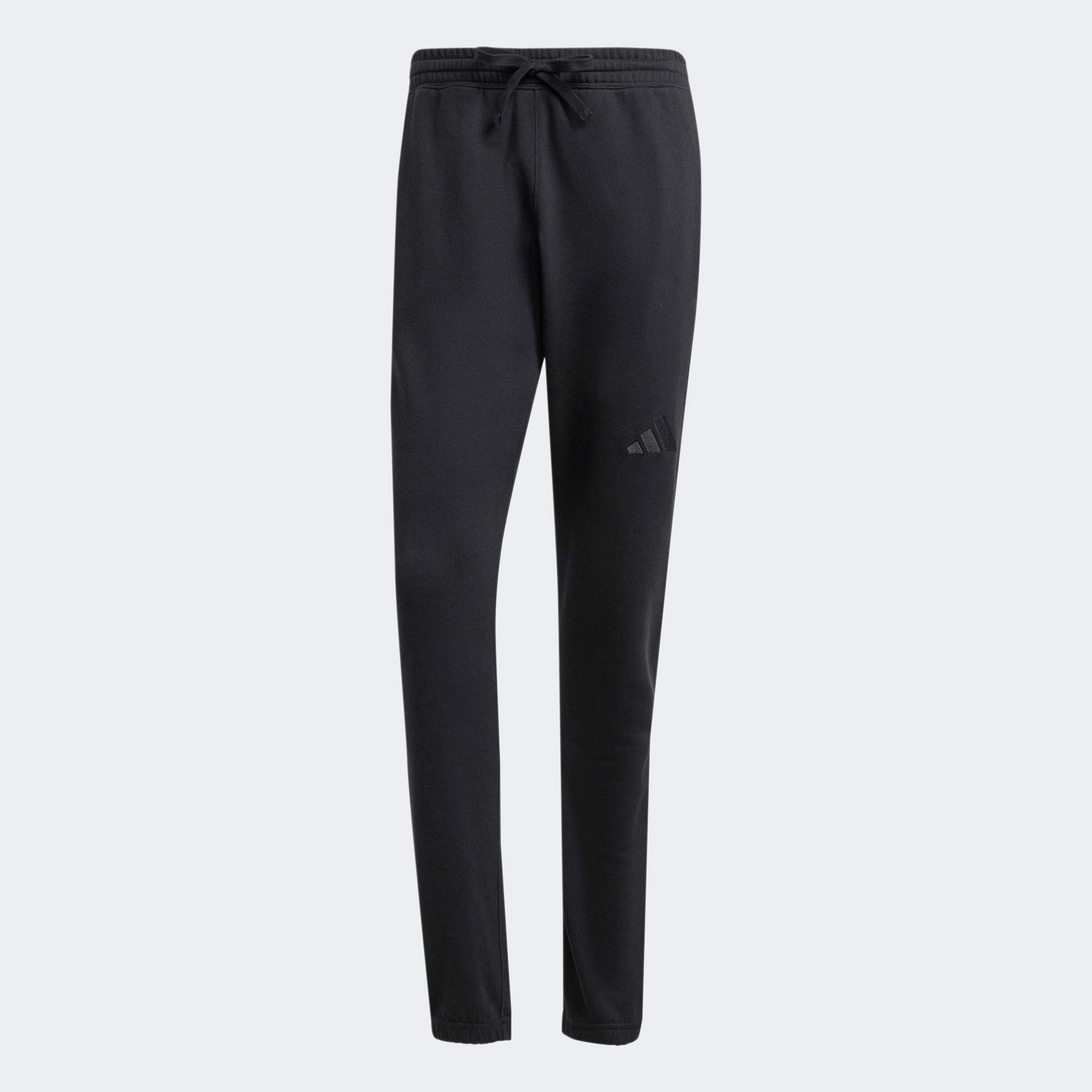 adidas All Szn French Terry Regular Tapered Erkek Siyah Eşofman Altı
