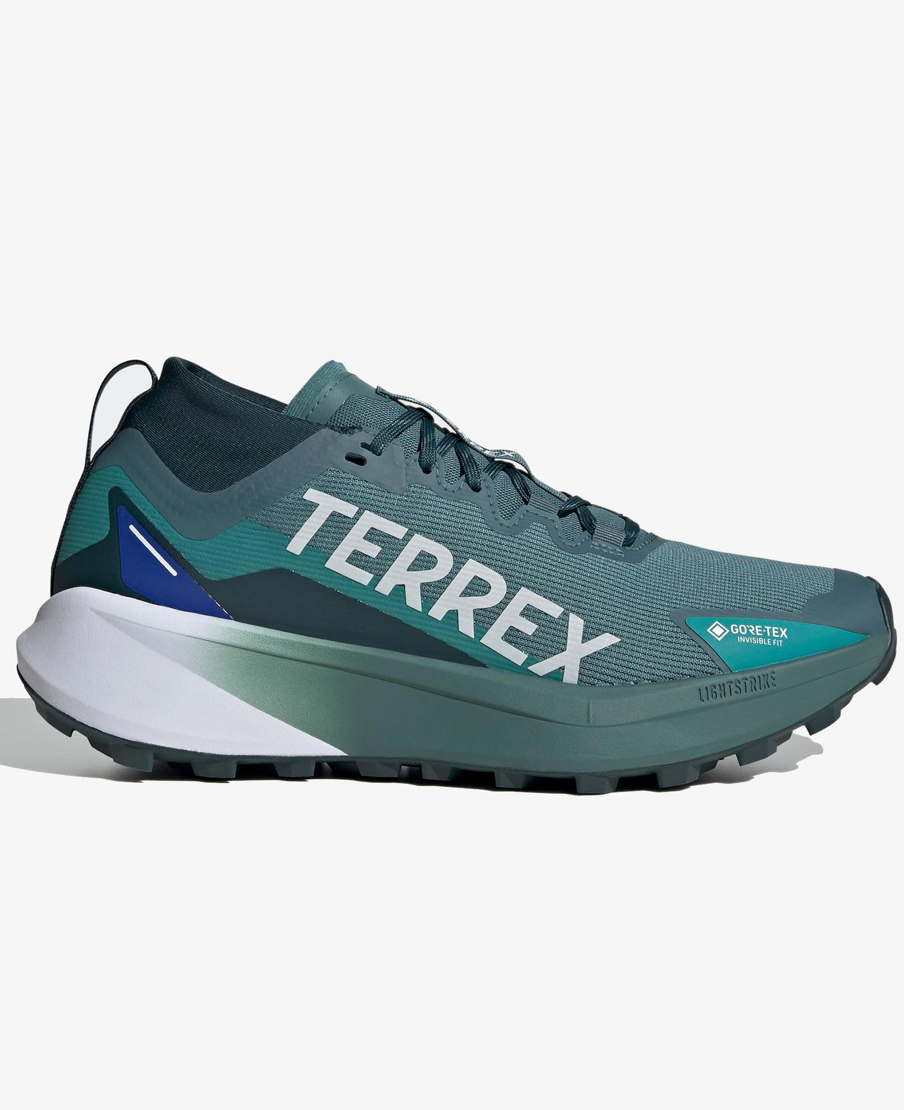 adidas Terrex Agravic Gore-Tex Erkek Yeşil Koşu Ayakkabısı