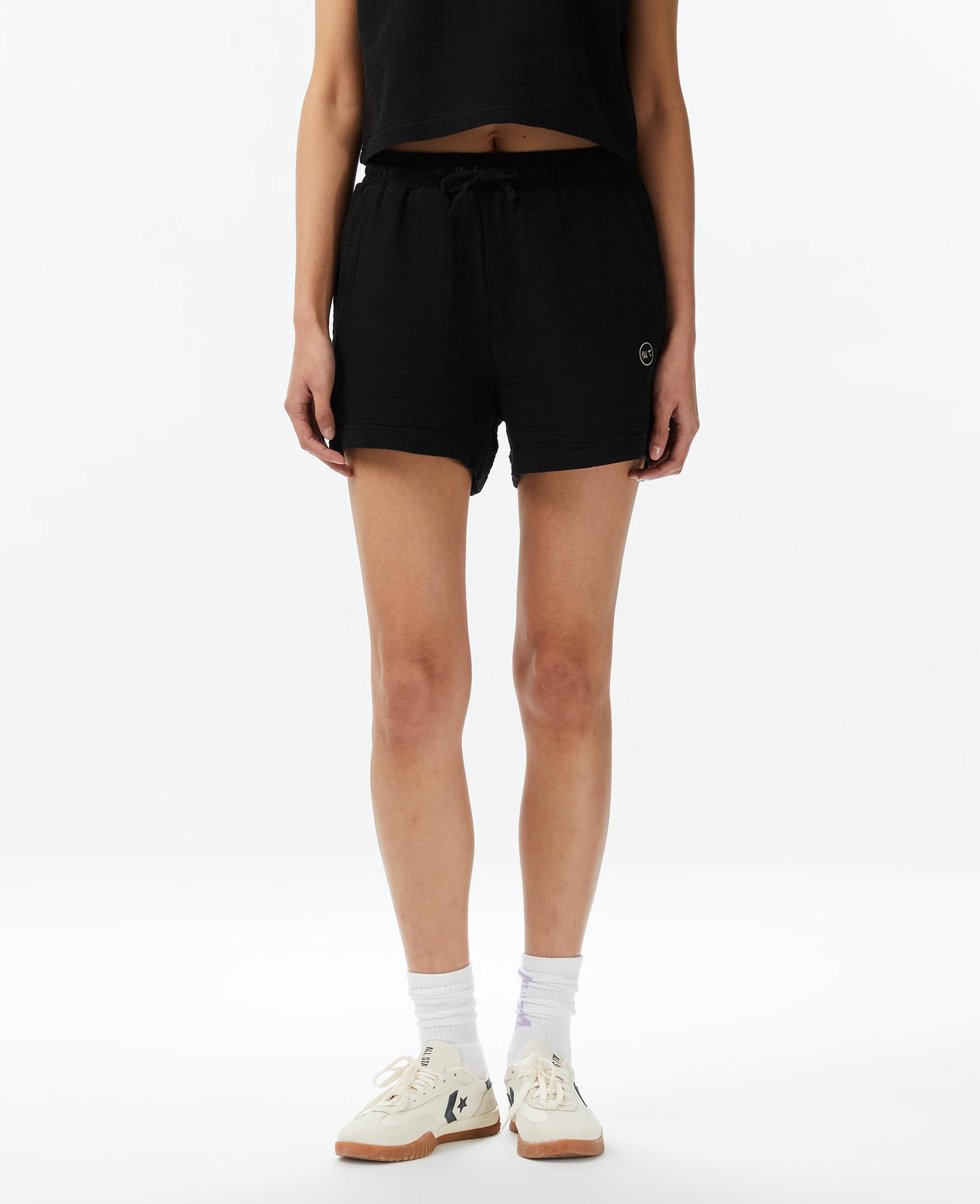 UNITED4 Regular Fit Kadın Siyah Şort