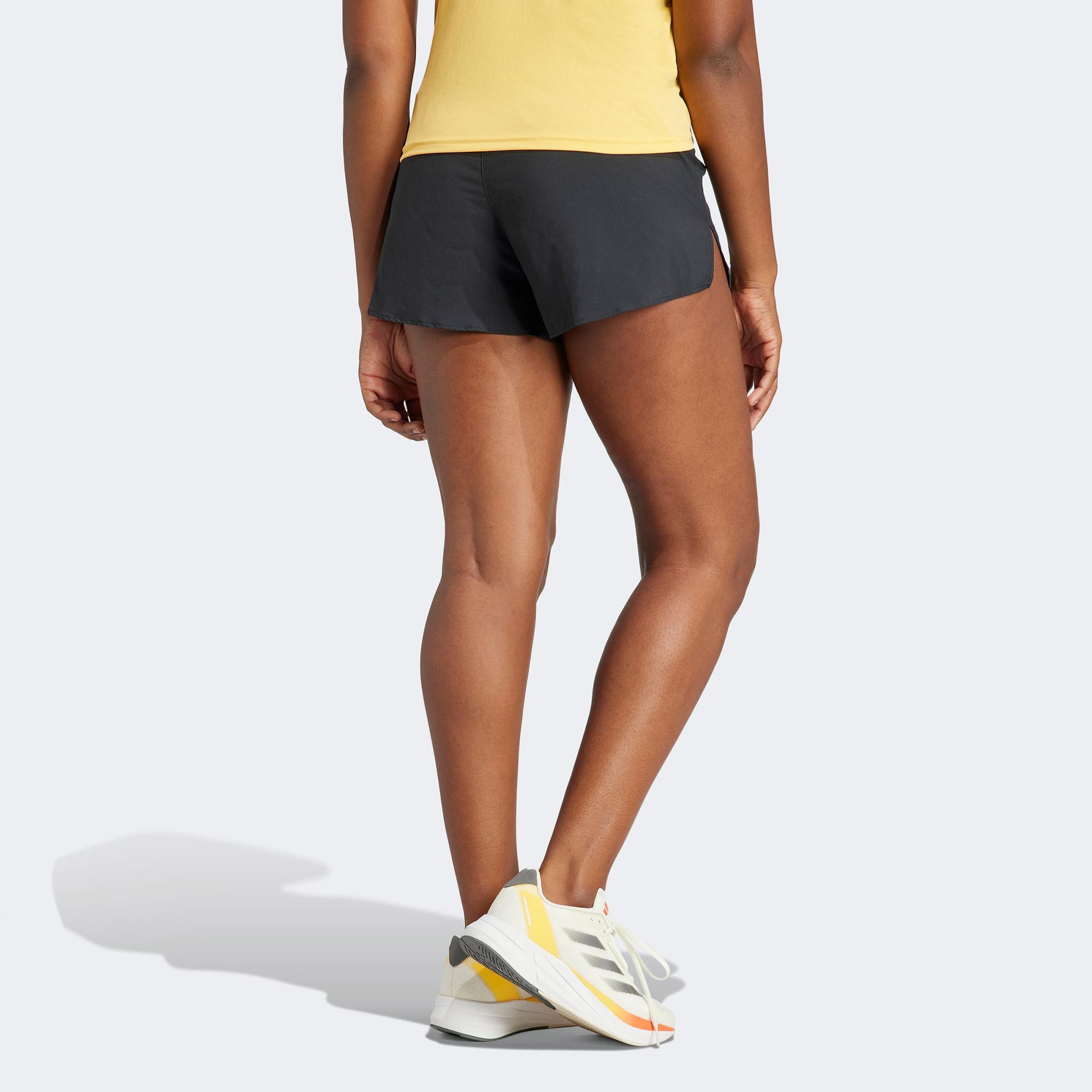 adidas Adizero Essentials Kadın Siyah Antrenman Şortu