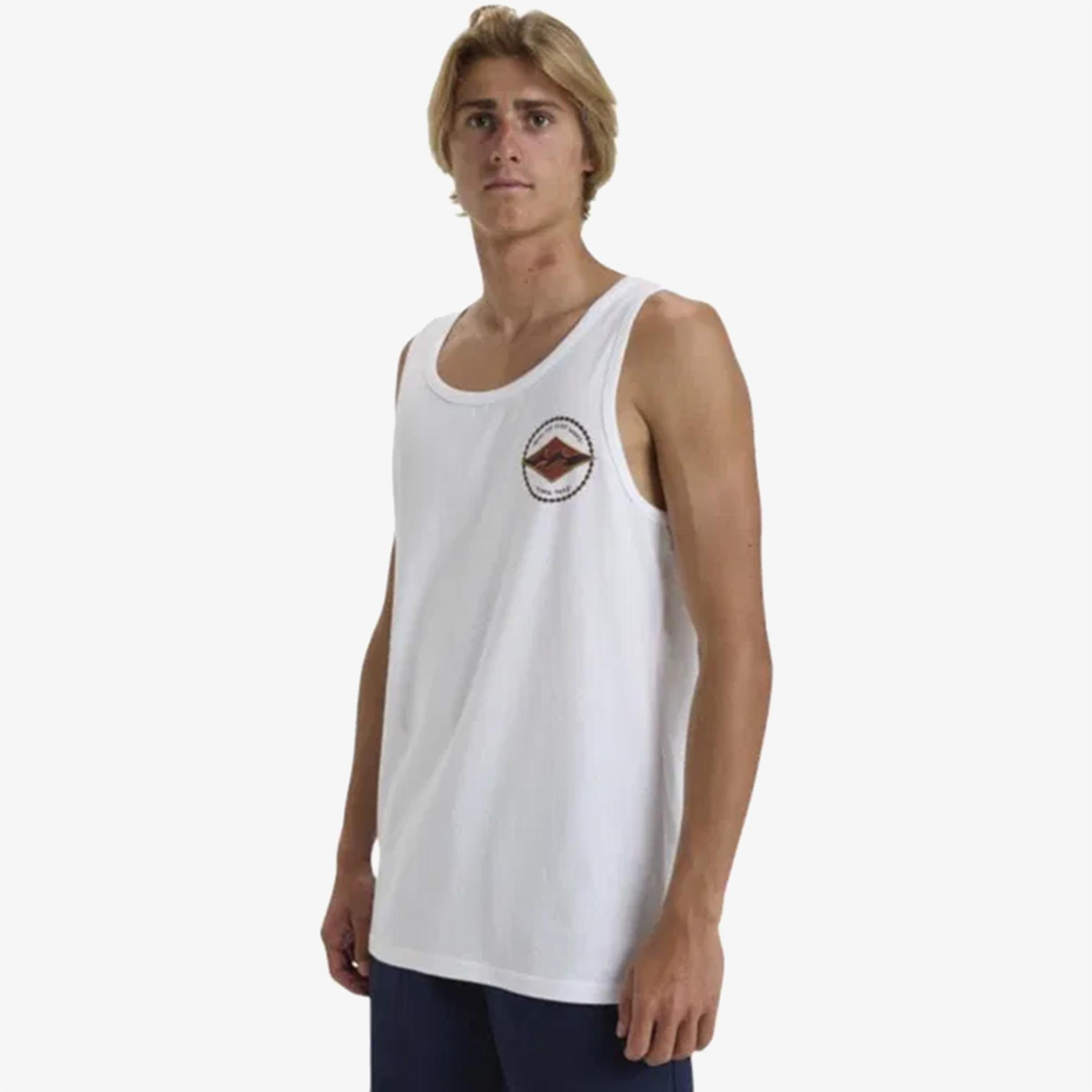 Billabong Rotor Diamond Erkek Beyaz T-Shirt