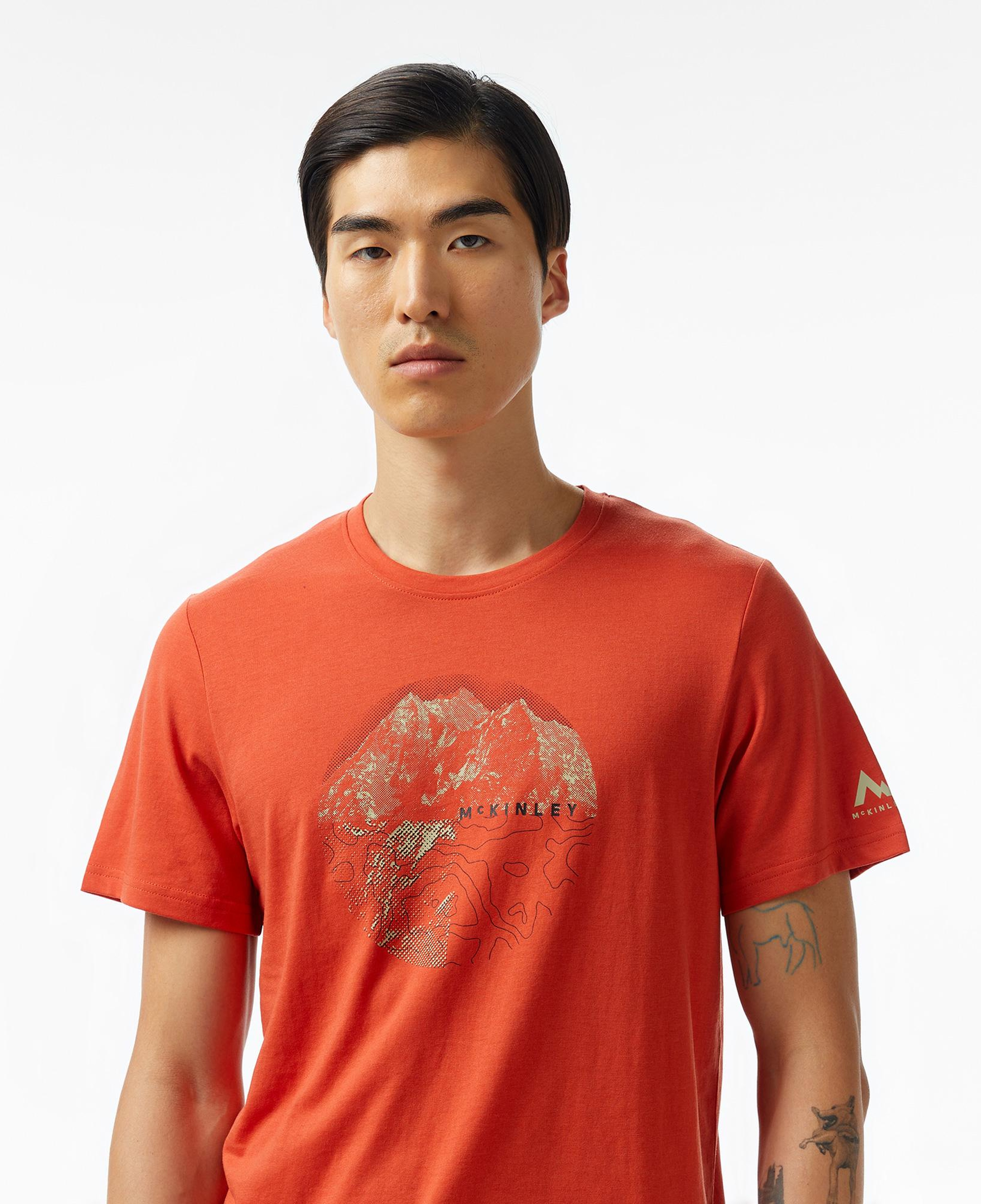 McKinley Galla Erkek Turuncu T-Shirt