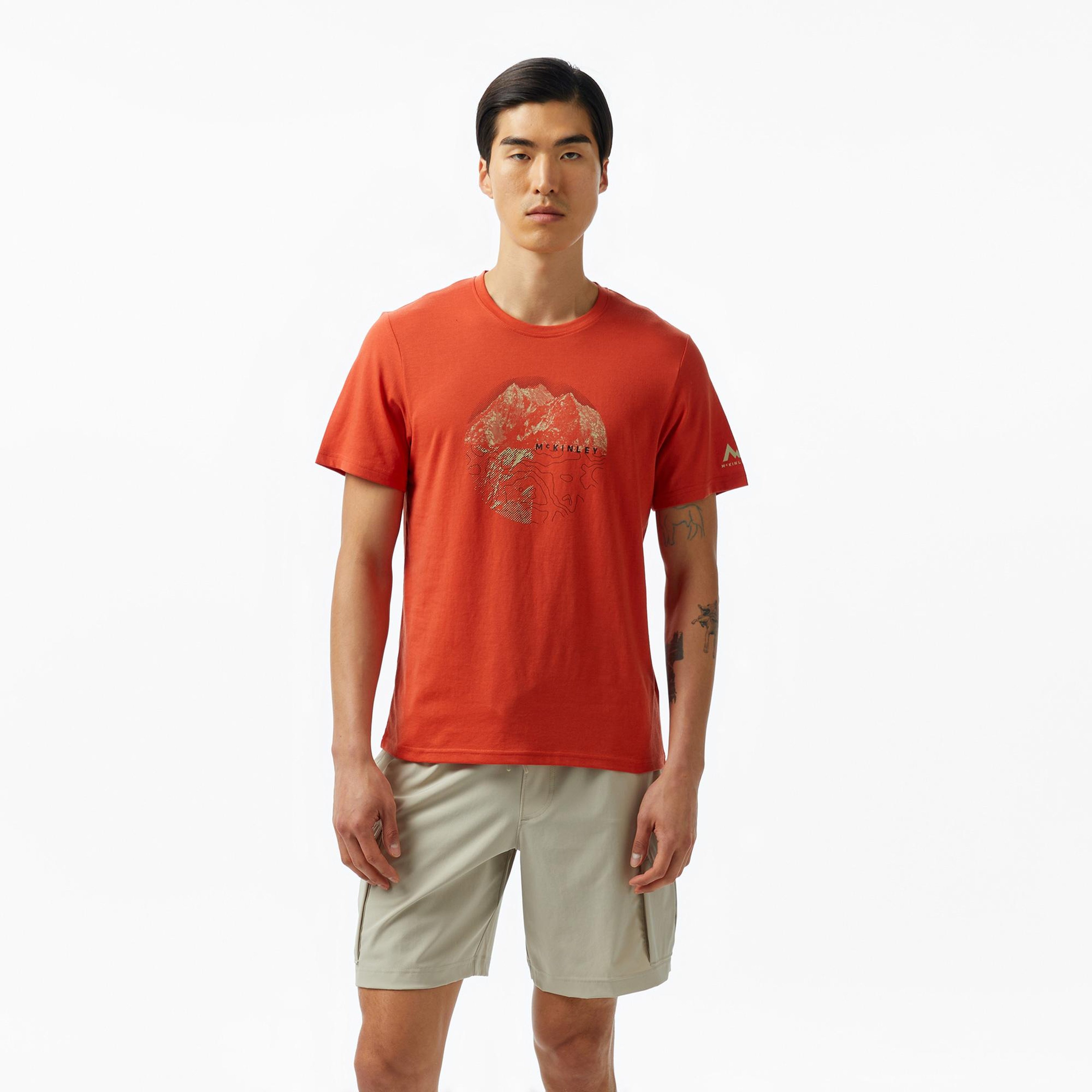 McKinley Galla Erkek Turuncu T-Shirt